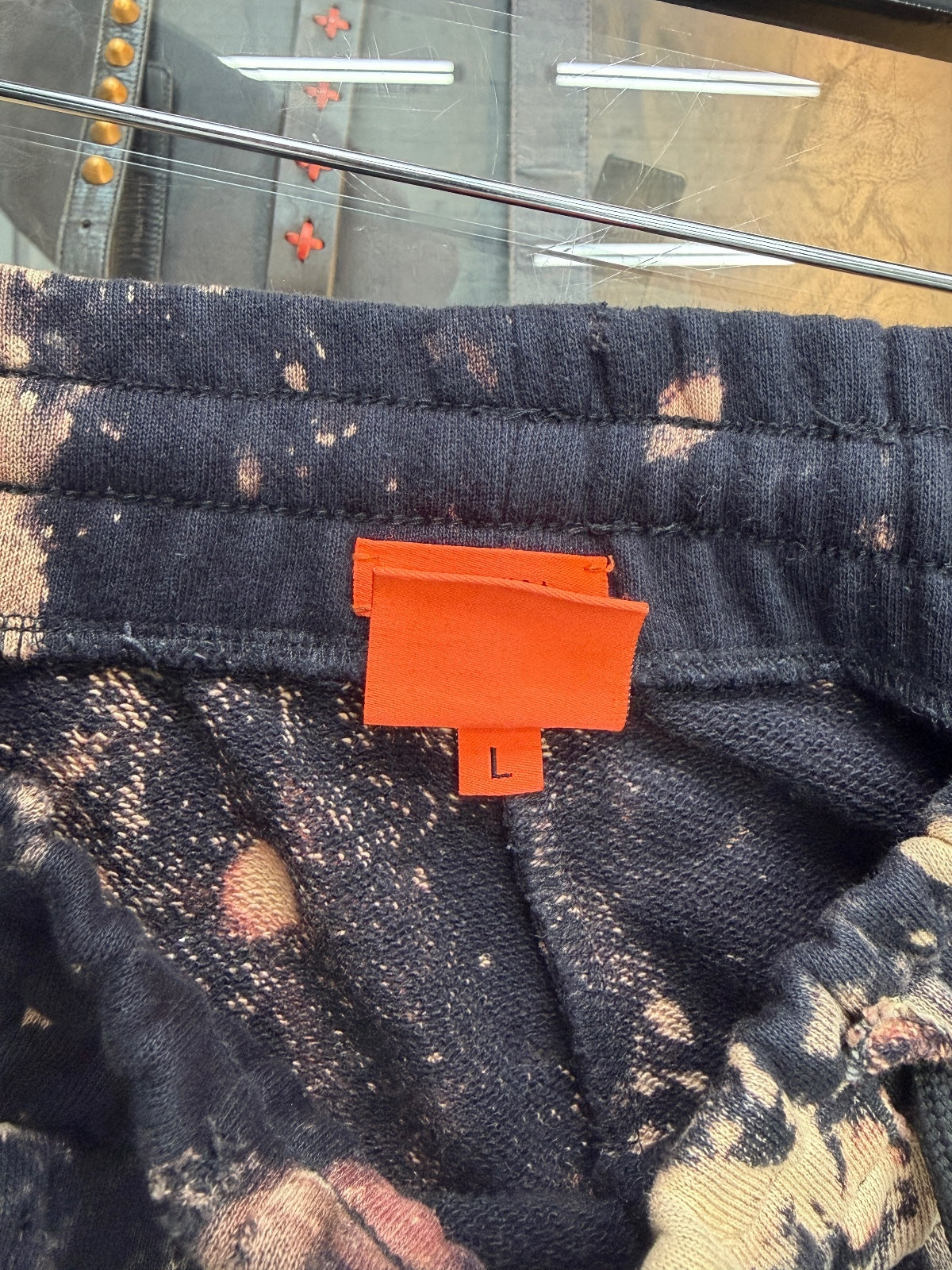 Sr studios black soto bleached sweatpants
