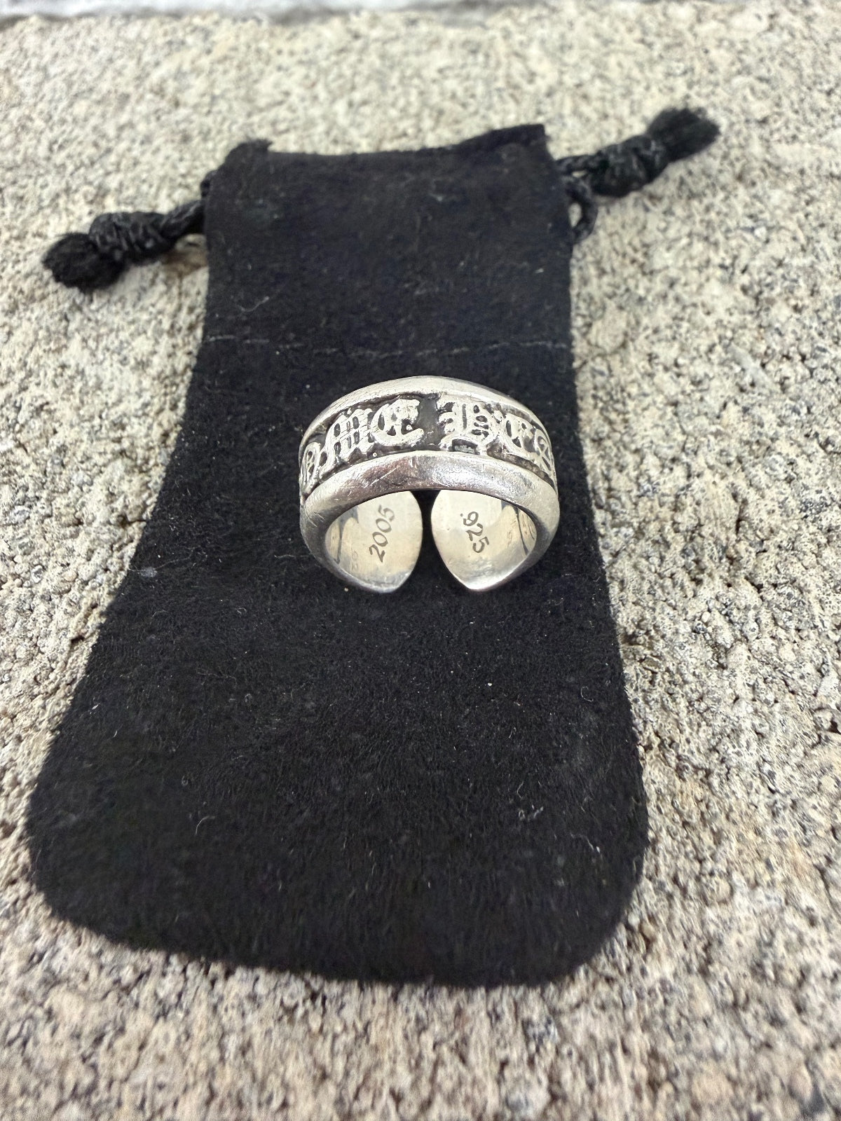 Chrome Hearts Scroll Ring