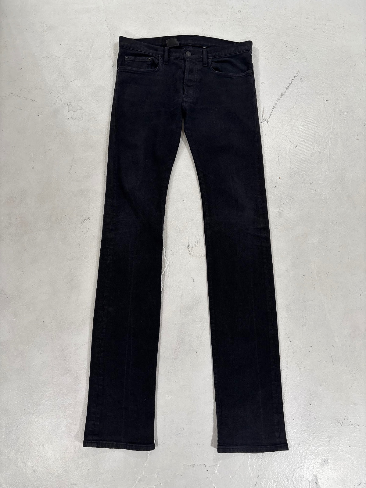 Dior Homme AW07 Black Hedi Denim {{ color }} {{ brand }} {{ archive }} {{ season }} {{ year }} {{ hedi slimane }}