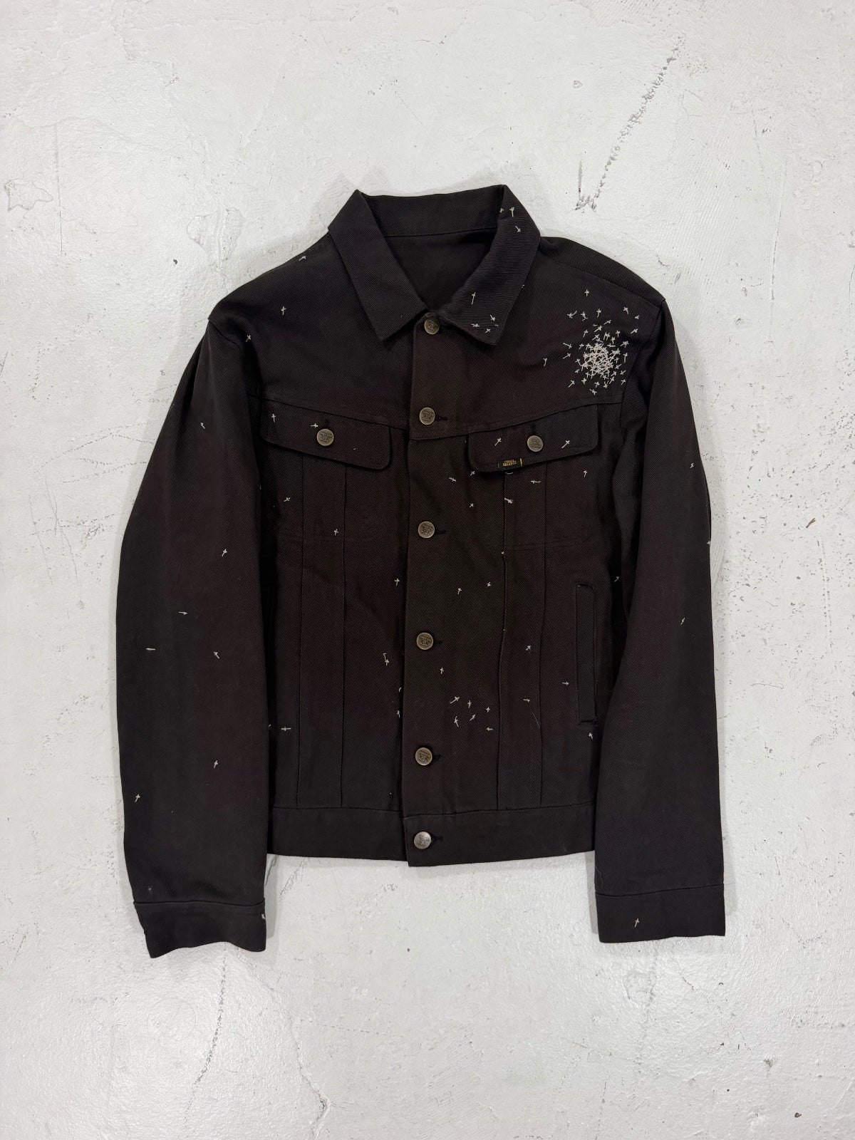 Undercover Cell Division Denim Jacket {{ color }} {{ brand }} {{ archive }} {{ season }} {{ year }} {{ hedi slimane }}