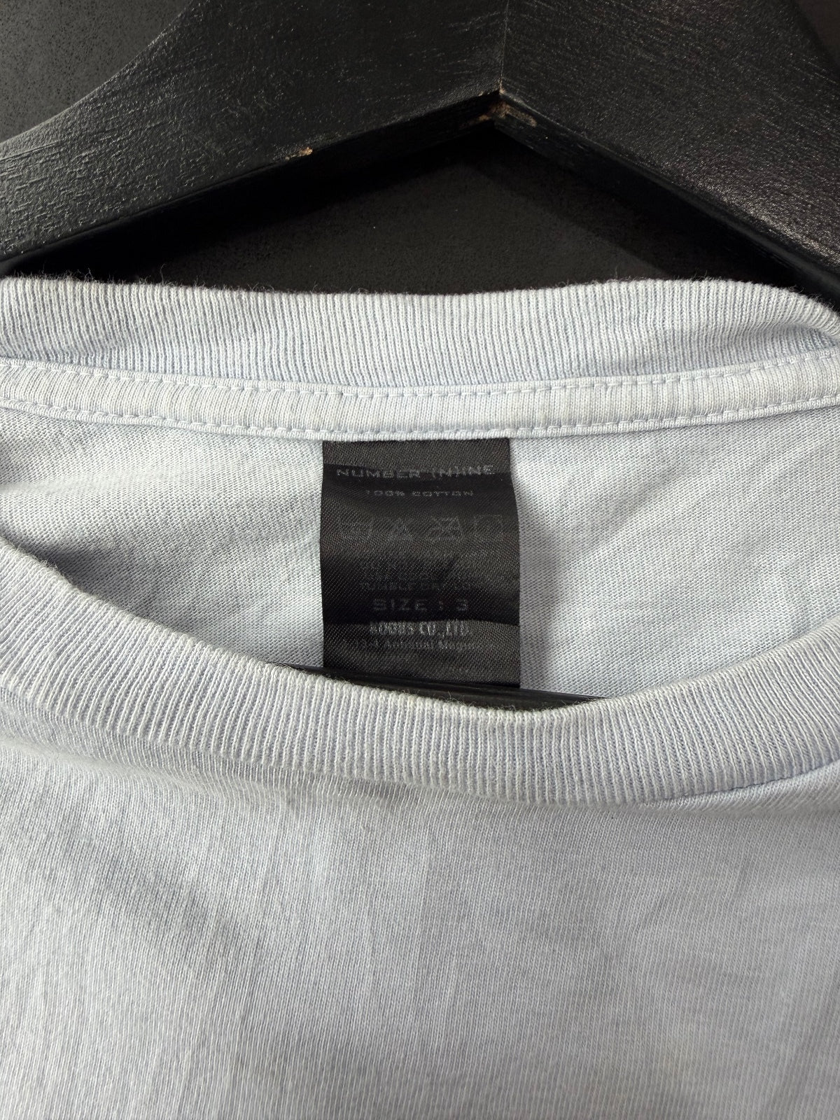 Number (N)ine Tee {{ color }} {{ brand }} {{ archive }} {{ season }} {{ year }} {{ hedi slimane }}