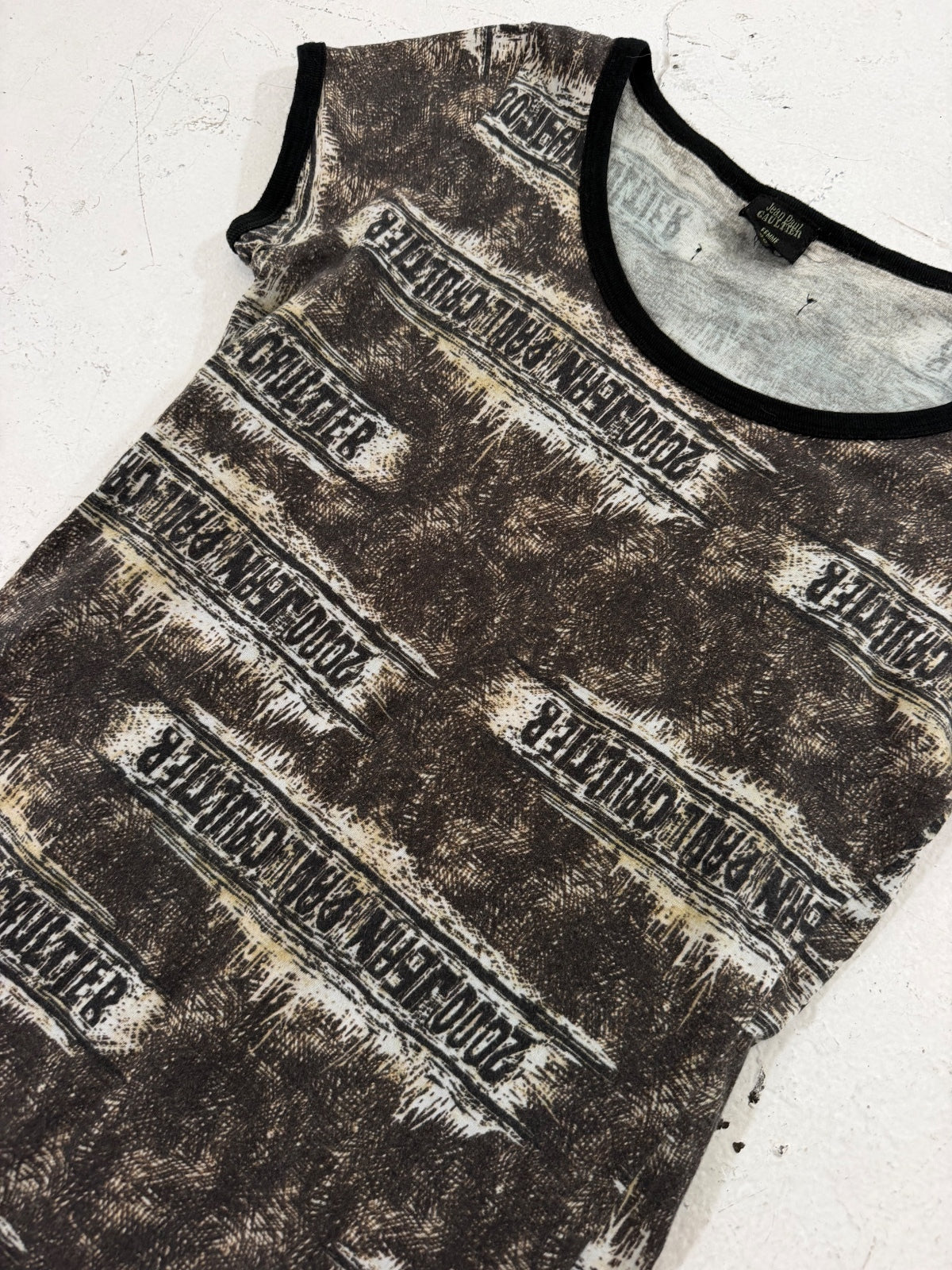 Jean Paul Gaultier Graphic Tee {{ color }} {{ brand }} {{ archive }} {{ season }} {{ year }} {{ hedi slimane }}