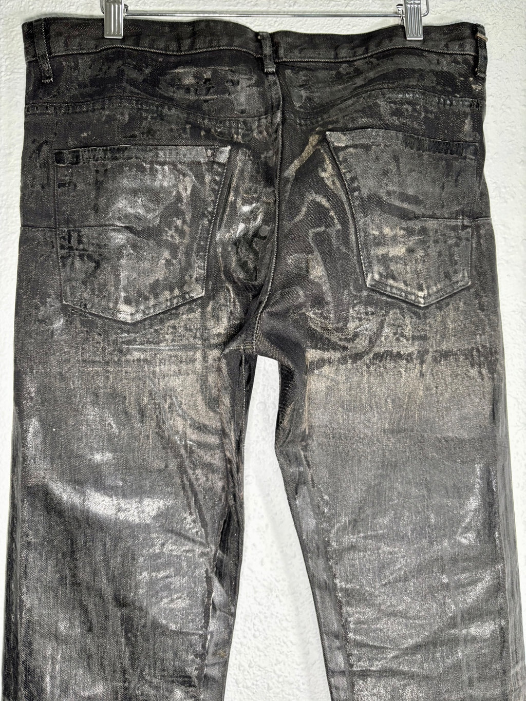 Dior Homme AW03 “Luster” Waxed Denim Jeans {{ color }} {{ brand }} {{ archive }} {{ season }} {{ year }} {{ hedi slimane }}