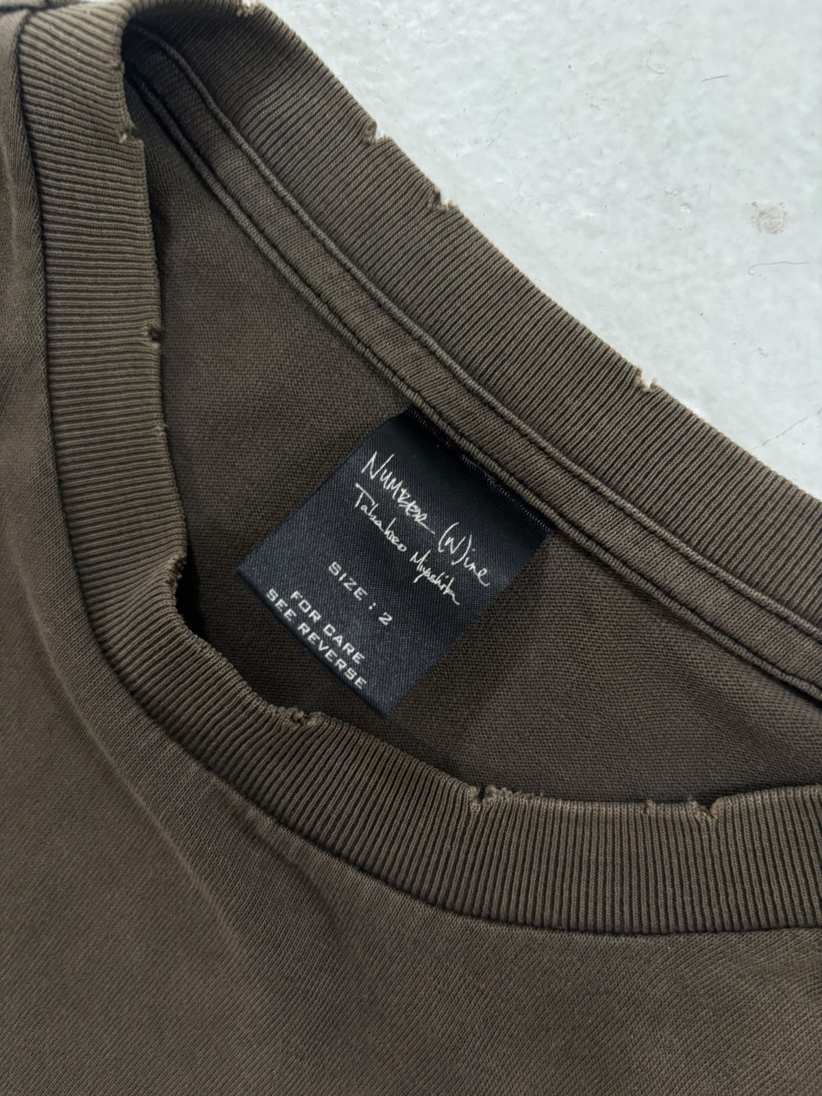 Number (N)ine SS04 “The Clash” T-Shirt