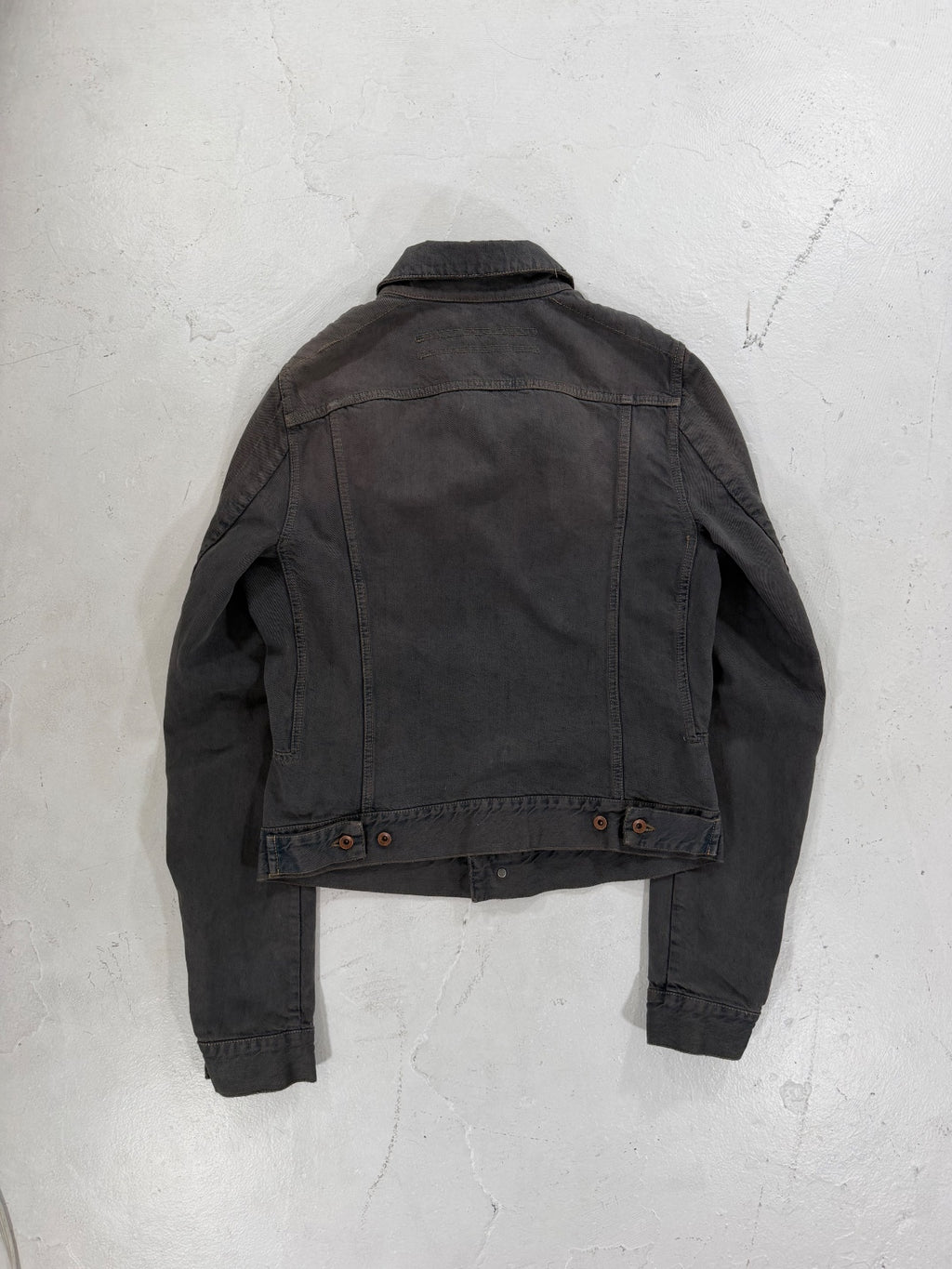Rick Owens Olmar & Mirta Mineral Dust Denim Jacket