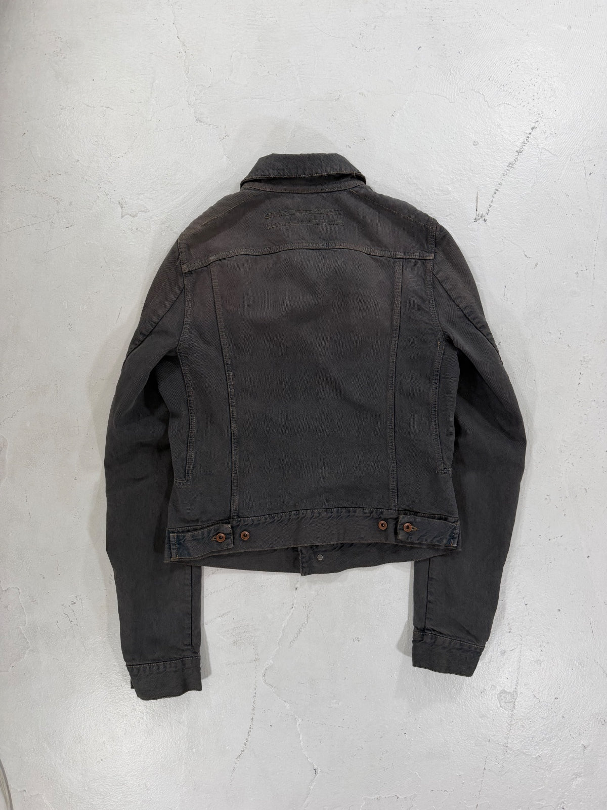 Rick Owens Olmar & Mirta Mineral Dust Denim Jacket