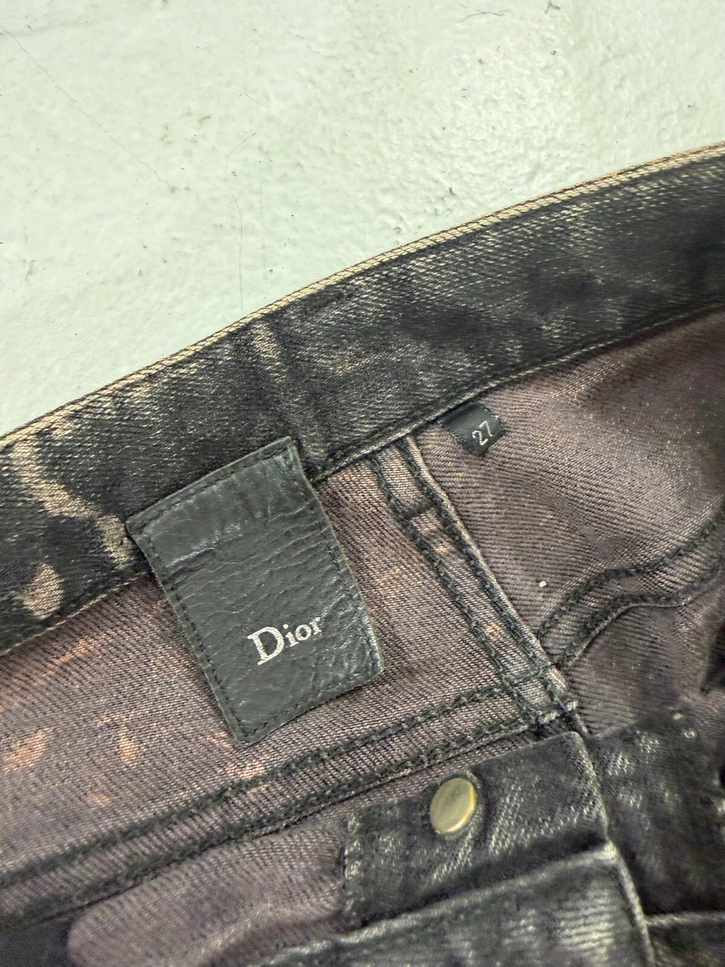 Dior Homme Bleach KVA Denim