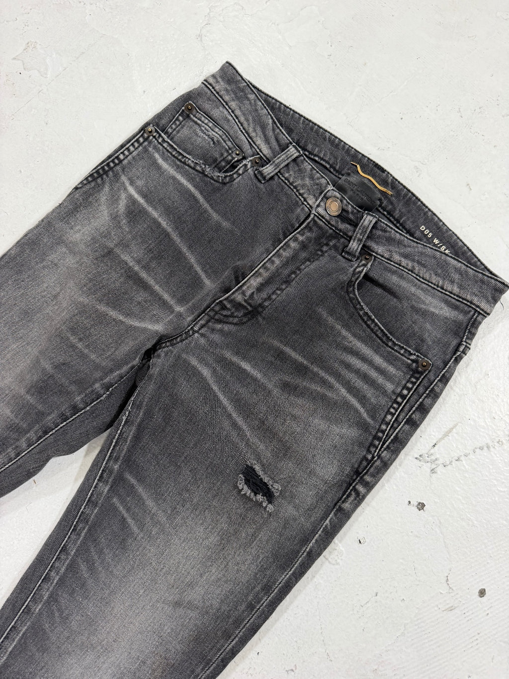 Saint Laurent Paris D05 Grey Denim