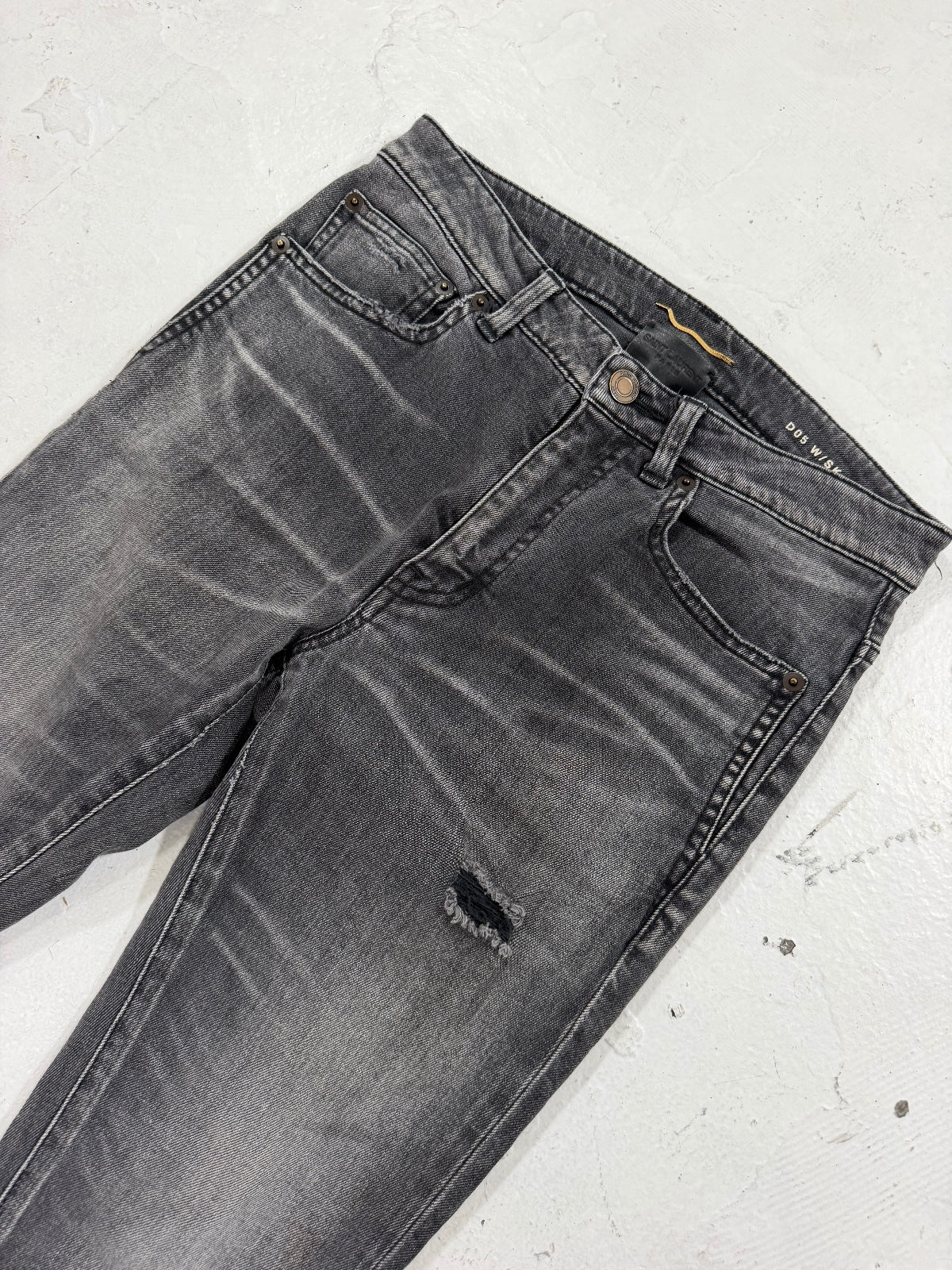 Saint Laurent Paris D05 Grey Denim