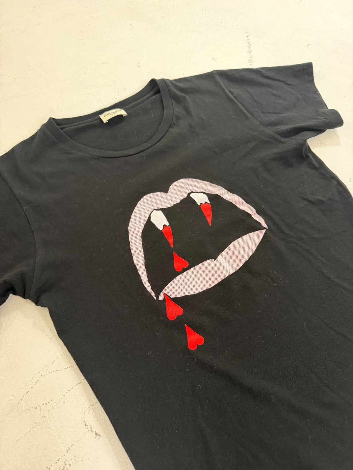Saint Laurent Pairs 2013 Blood Luster Tee {{ color }} {{ brand }} {{ archive }} {{ season }} {{ year }} {{ hedi slimane }}