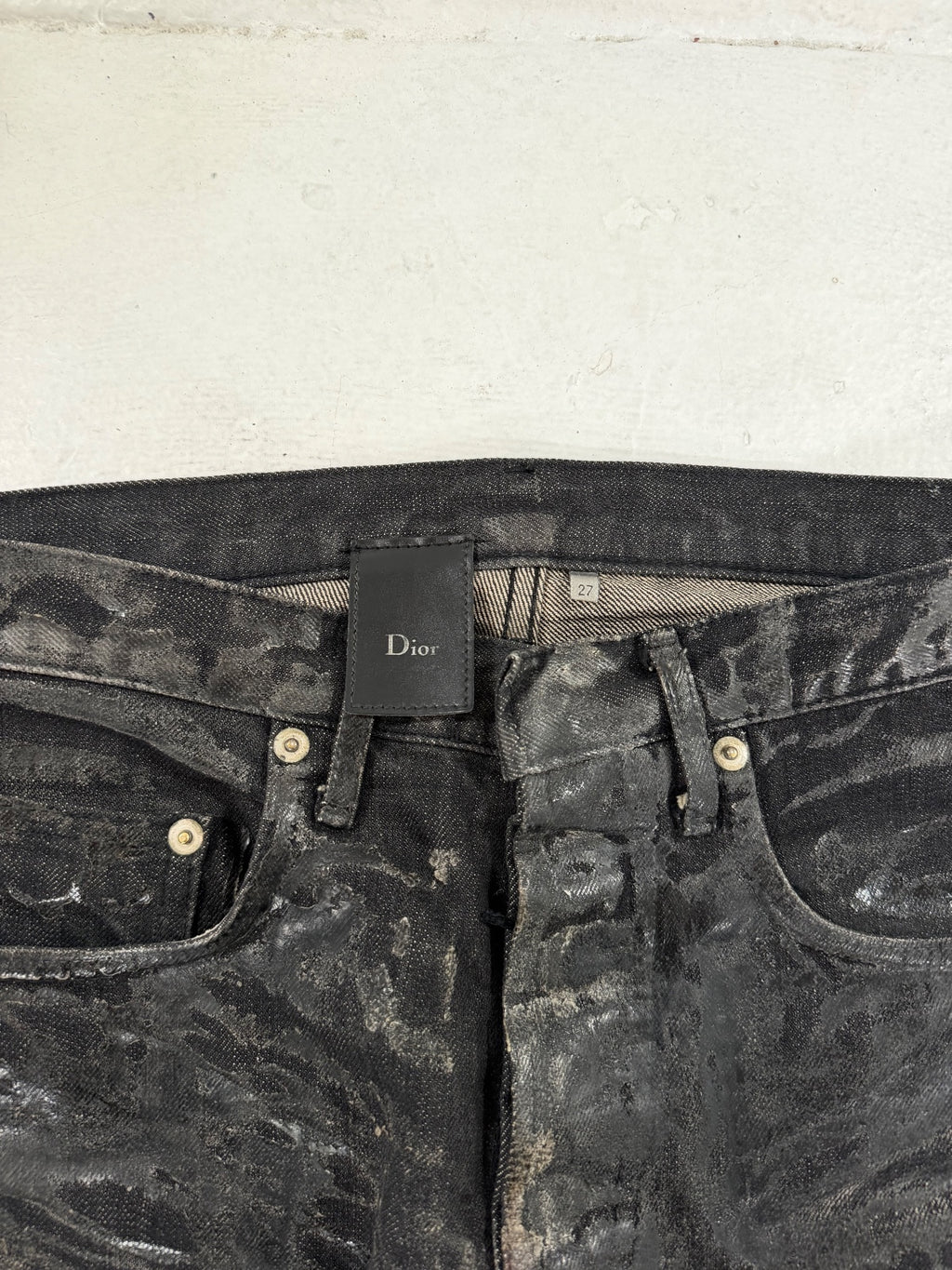 Dior Homme AW05 Luster Denim {{ color }} {{ brand }} {{ archive }} {{ season }} {{ year }} {{ hedi slimane }}