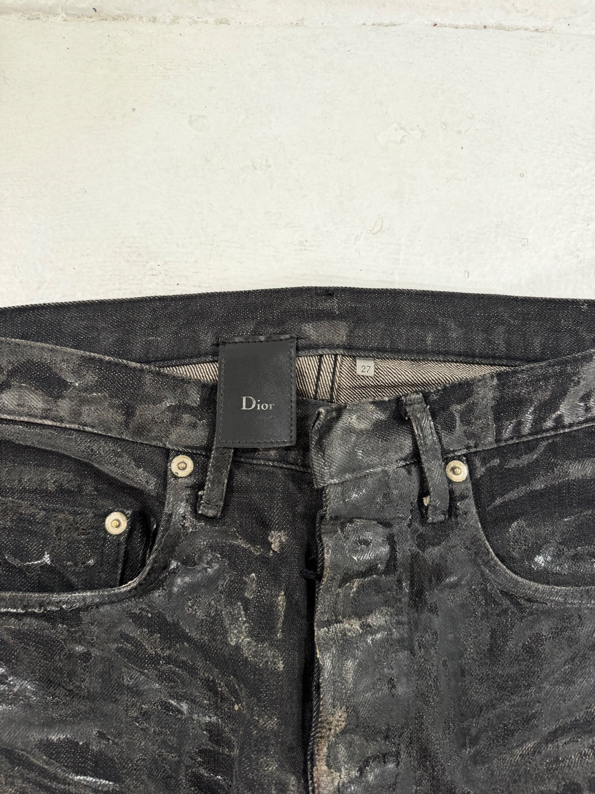 Dior Homme AW05 Luster Denim {{ color }} {{ brand }} {{ archive }} {{ season }} {{ year }} {{ hedi slimane }}