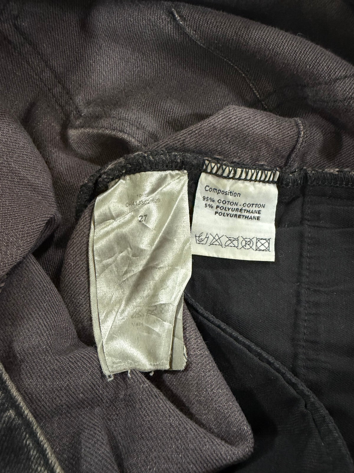 Dior Homme Bleach KVA Denim