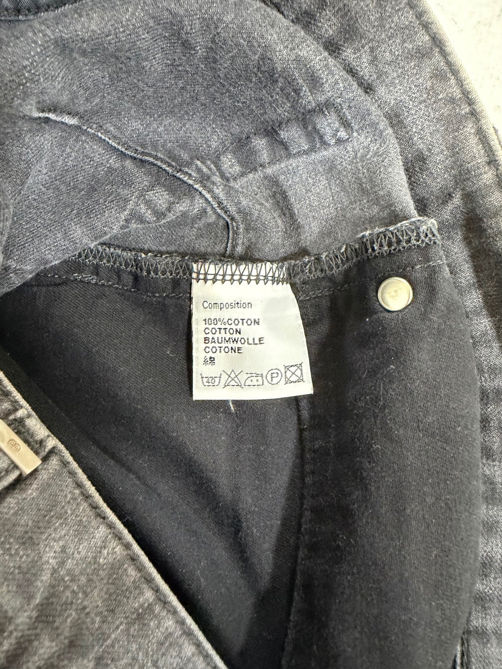 Dior Homme AW07 Grey Wash Denim {{ color }} {{ brand }} {{ archive }} {{ season }} {{ year }} {{ hedi slimane }}