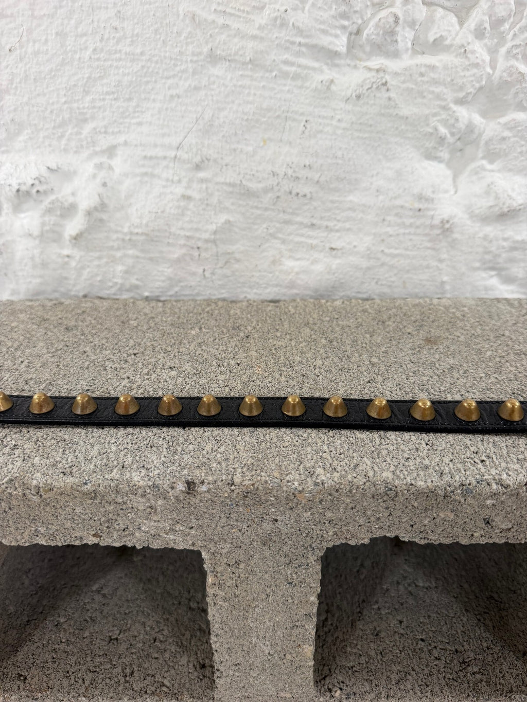 Saint Laurent Paris 1-Inch Studded Belt