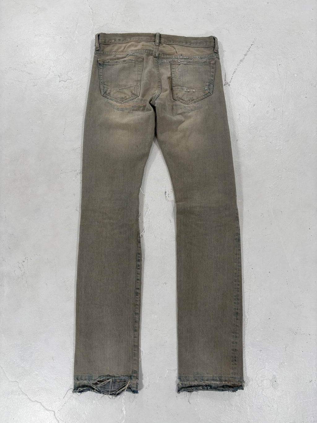 Rick Owens Dust Detroit Denim Jeans {{ color }} {{ brand }} {{ archive }} {{ season }} {{ year }} {{ hedi slimane }}