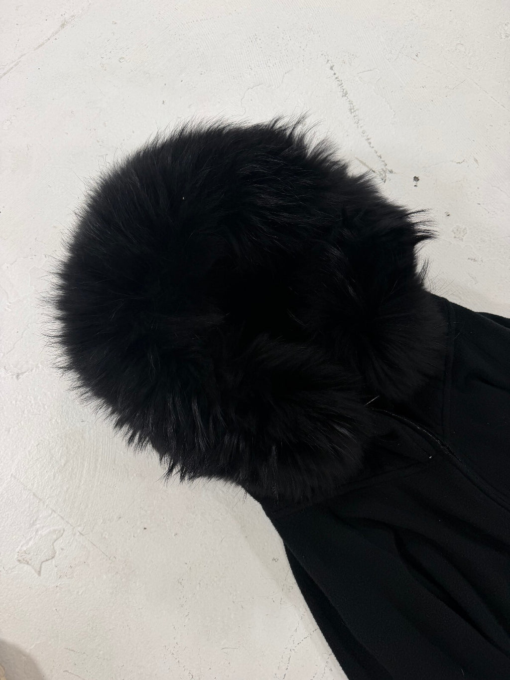 IfSixWasNine Fur Spine Zip Up