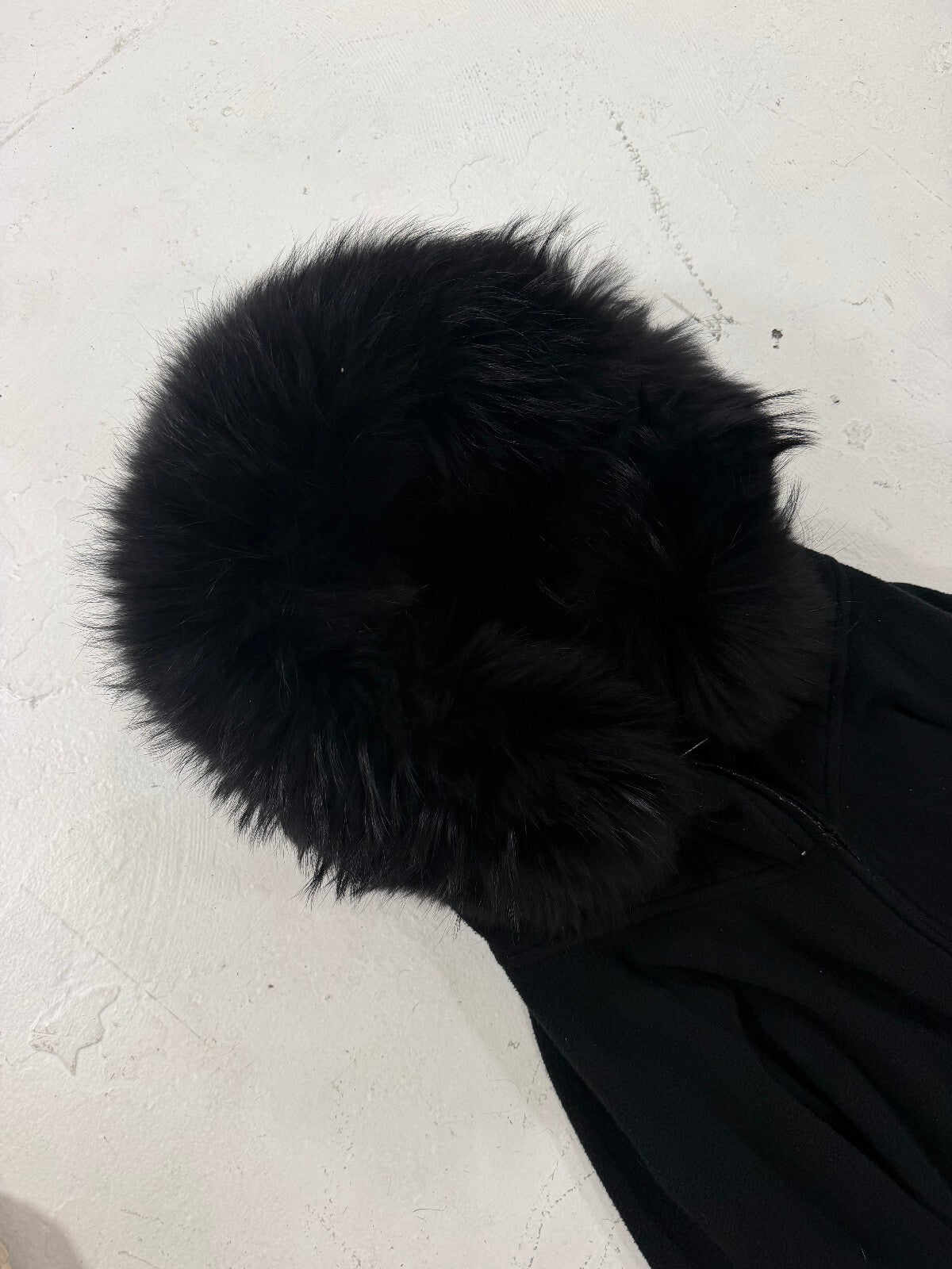 IfSixWasNine Fur Spine Zip Up