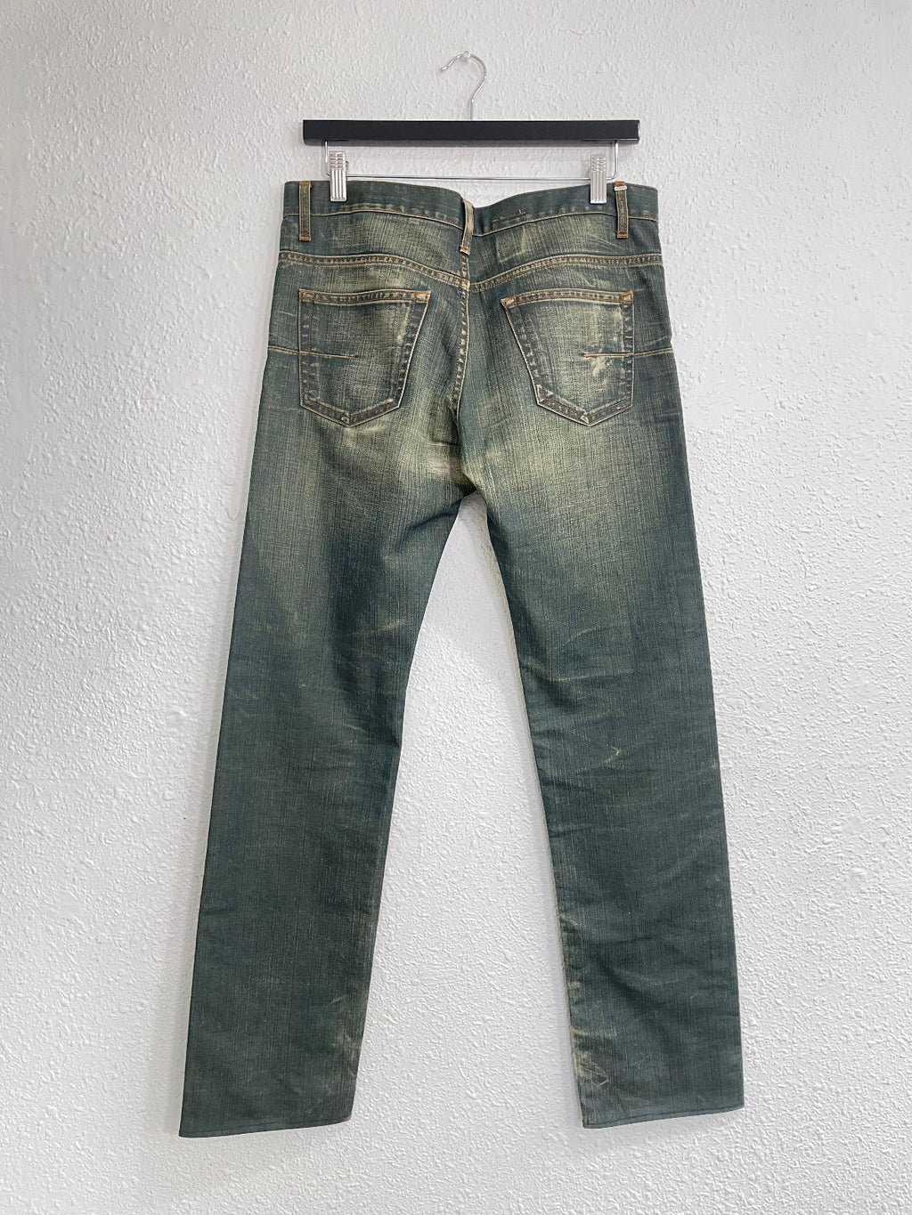 Dior Homme KVA Green Wash Denim