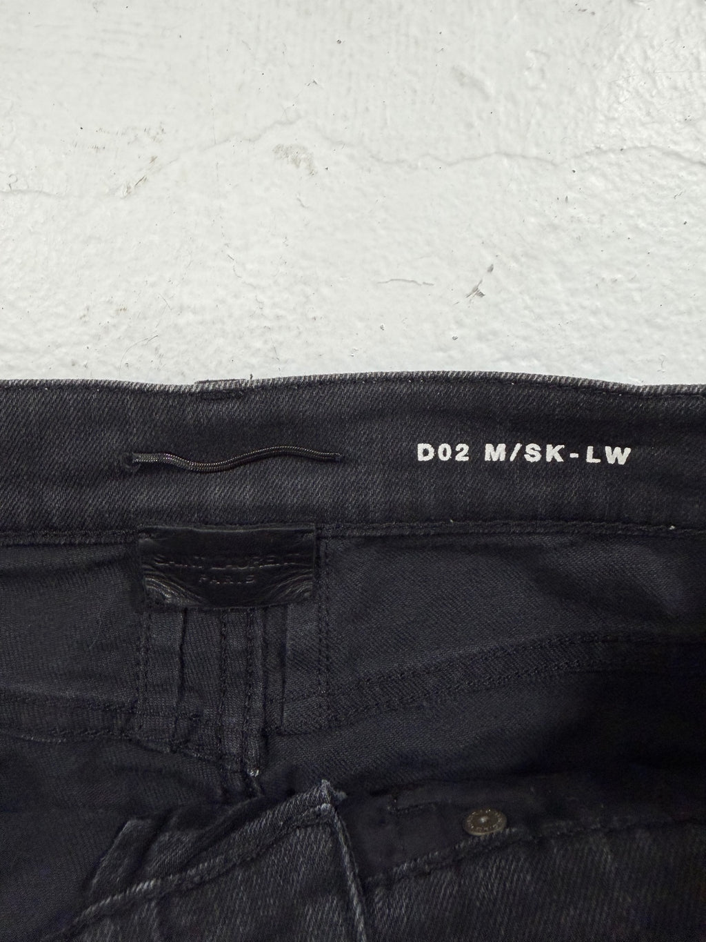 Saint Laurent Paris D02 Crash Denim
