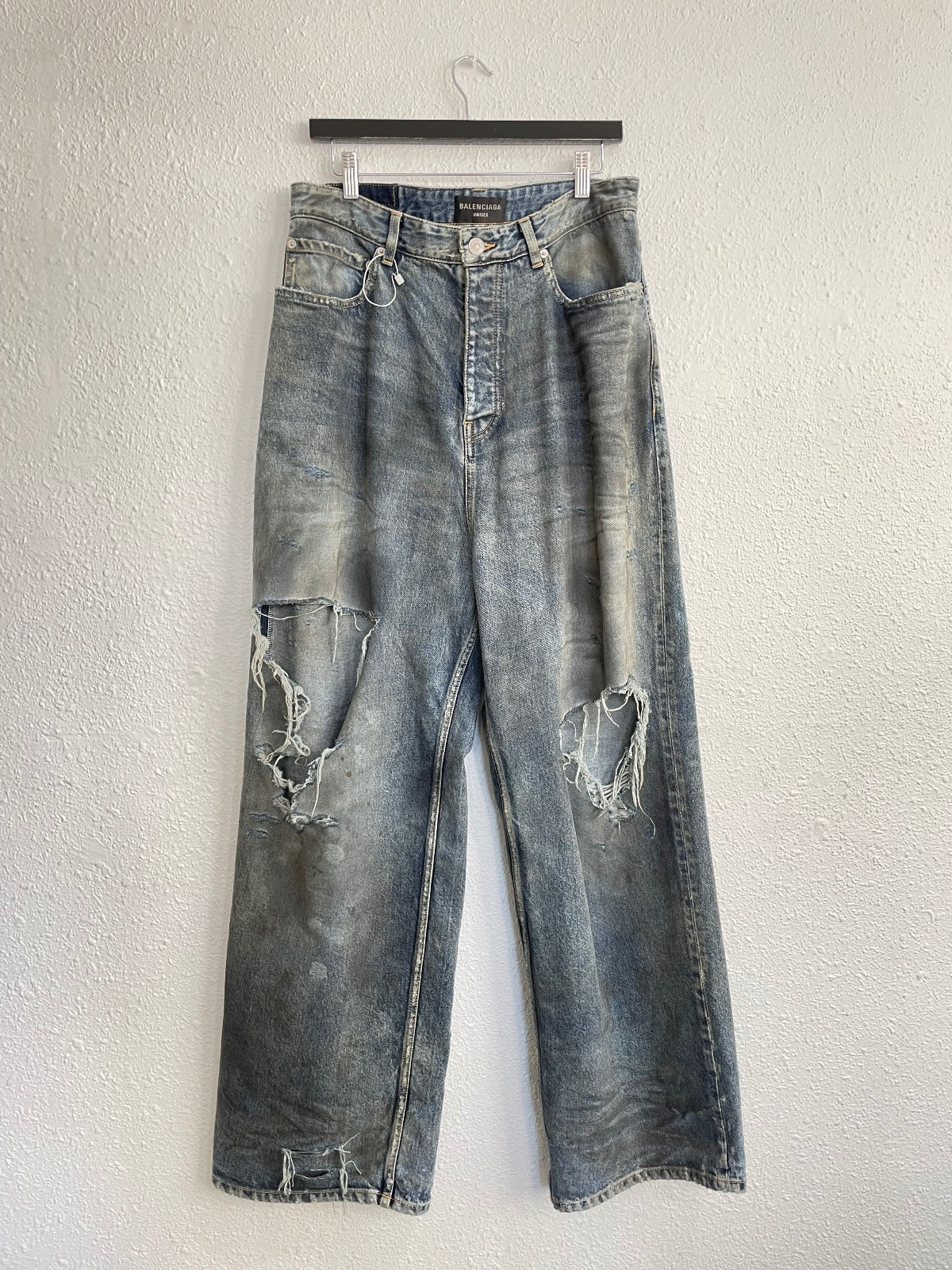 Balenciaga Mud Wash Denim {{ color }} {{ brand }} {{ archive }} {{ season }} {{ year }} {{ hedi slimane }}