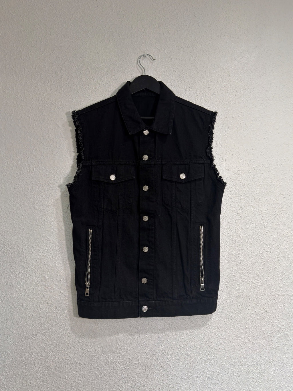 Balmain embroidered logo vest