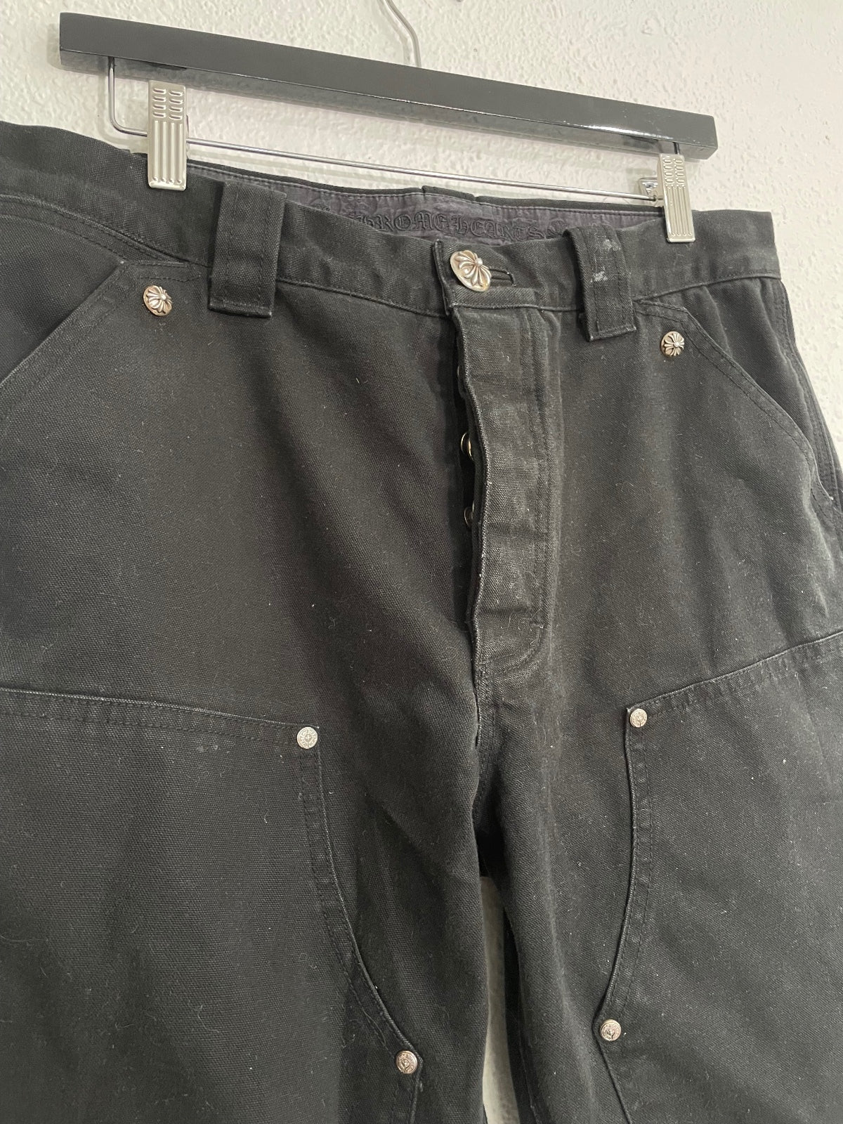 Chrome Hearts Double Knee Denim {{ color }} {{ brand }} {{ archive }} {{ season }} {{ year }} {{ hedi slimane }}
