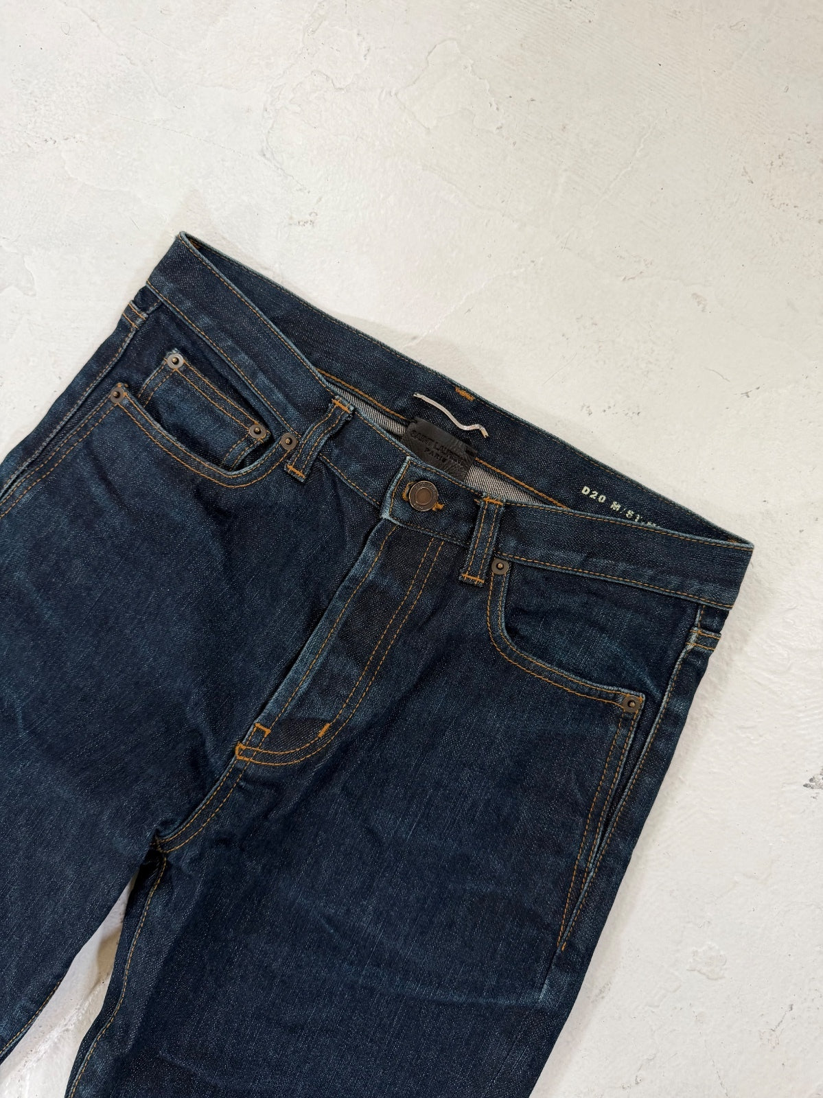 Saint Laurent Paris D20 Blue Denim {{ color }} {{ brand }} {{ archive }} {{ season }} {{ year }} {{ hedi slimane }}
