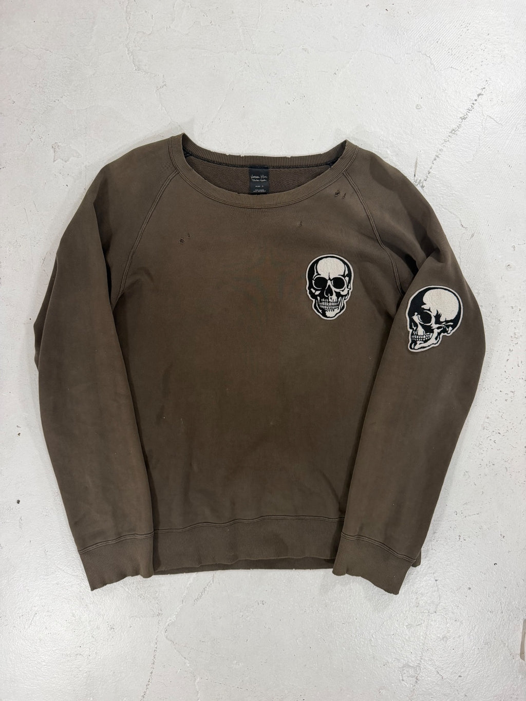 Number (N)ine Double Skull Crewneck