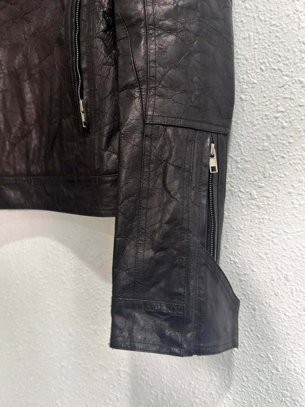 Rick Owen ss14 “you hit me with a flower” deerskin jacket