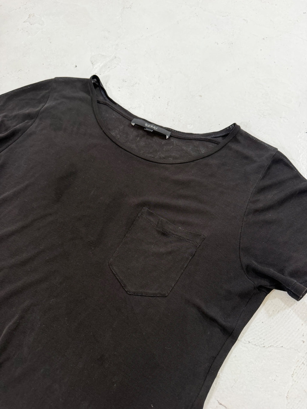Gucci Sheer Silk Tee