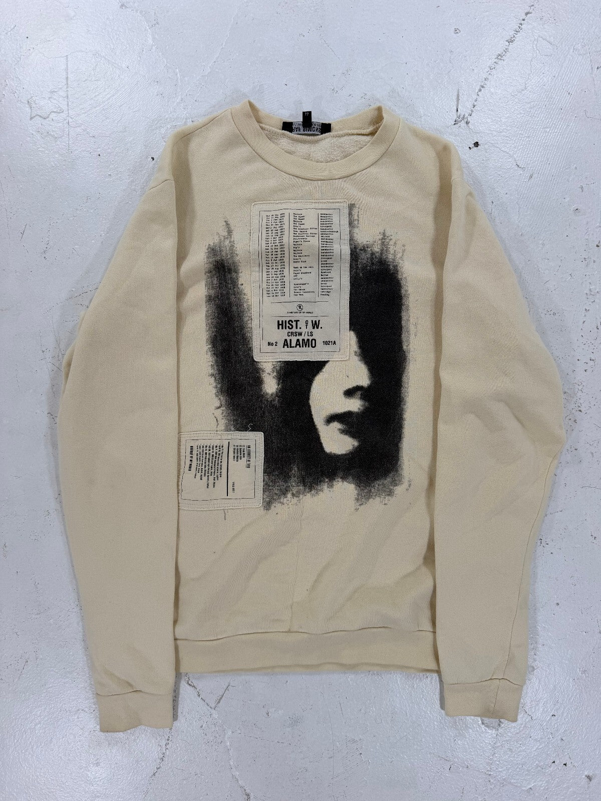 Raf Simons AW05 Alamo Crewneck
