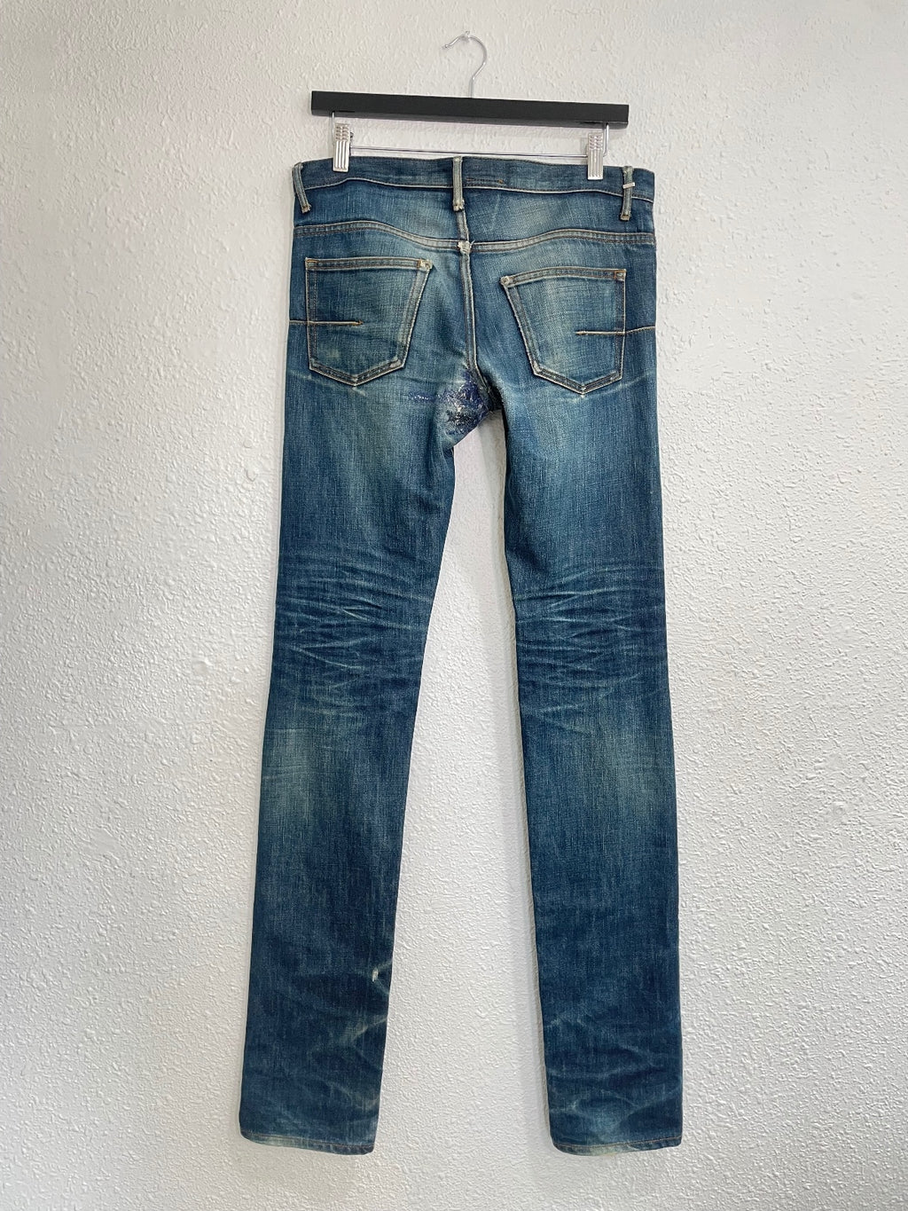 Dior Hedi Raw Blue Denim