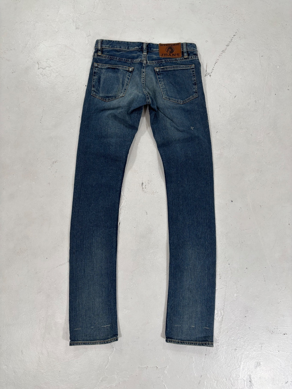 Hysteric Glamour Stiched Motif Blue Studden Denim {{ color }} {{ brand }} {{ archive }} {{ season }} {{ year }} {{ hedi slimane }}