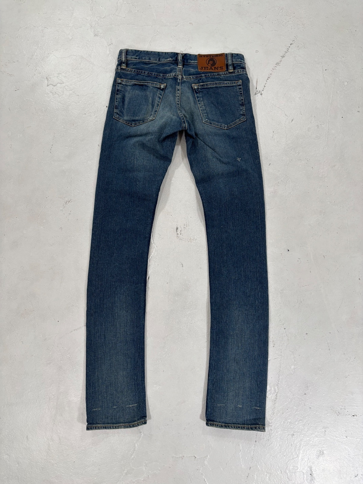 Hysteric Glamour Stiched Motif Blue Studden Denim {{ color }} {{ brand }} {{ archive }} {{ season }} {{ year }} {{ hedi slimane }}