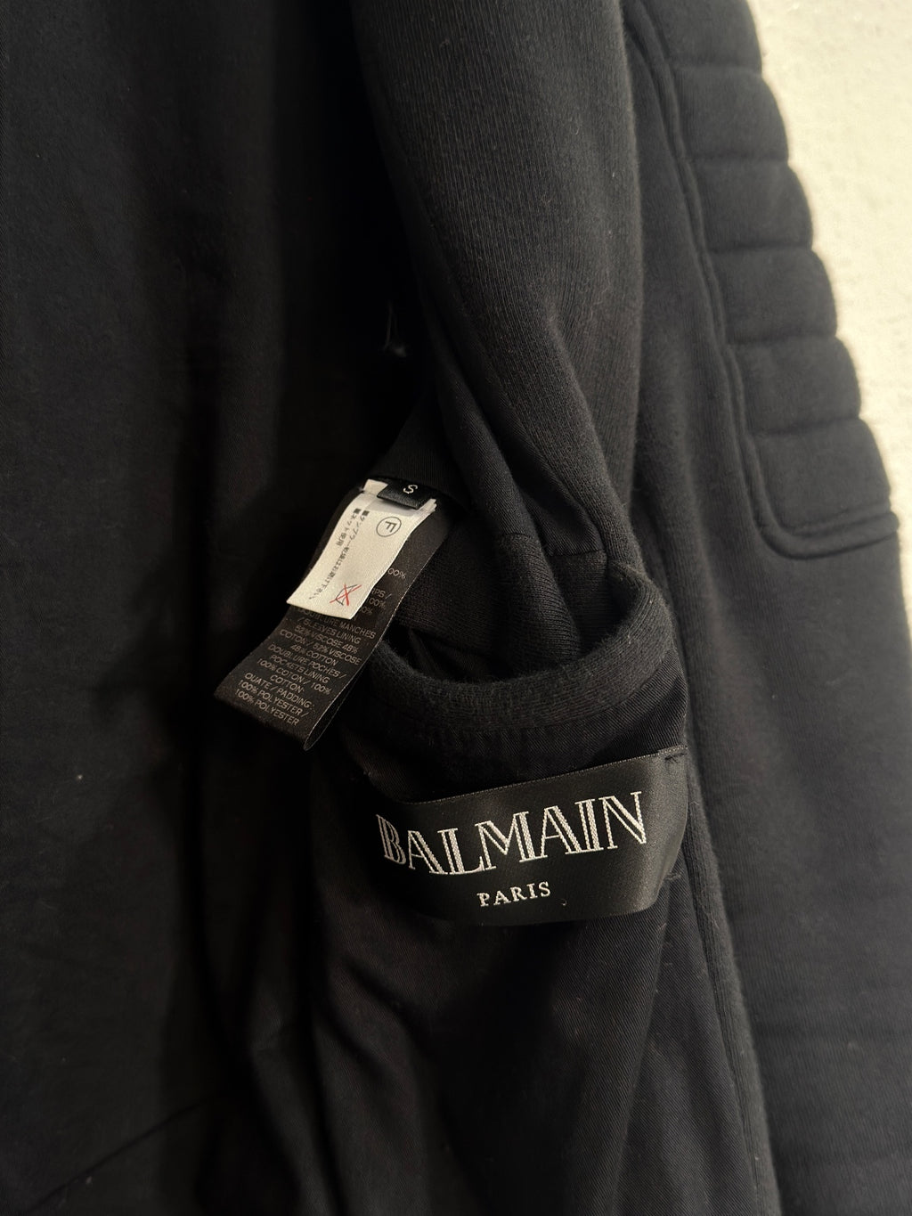 SS14 Balmain Biker Jacket {{ color }} {{ brand }} {{ archive }} {{ season }} {{ year }} {{ hedi slimane }}