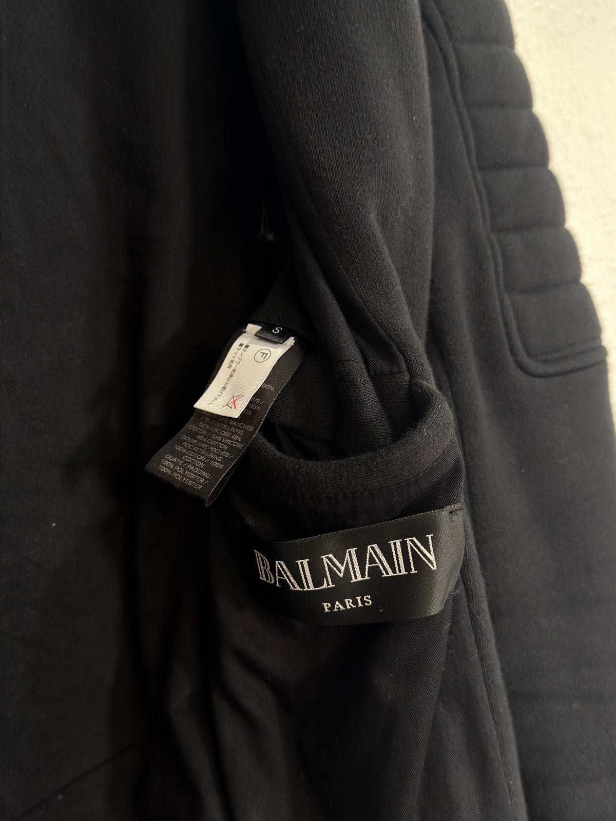 SS14 Balmain Biker Jacket {{ color }} {{ brand }} {{ archive }} {{ season }} {{ year }} {{ hedi slimane }}