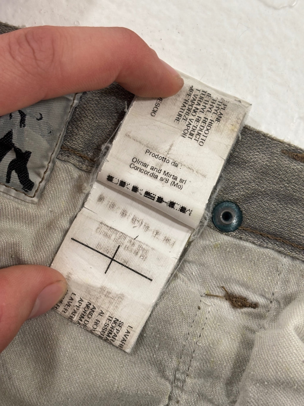 Rick Owens Egg Wash Detroit Cut Denim Jeans {{ color }} {{ brand }} {{ archive }} {{ season }} {{ year }} {{ hedi slimane }}
