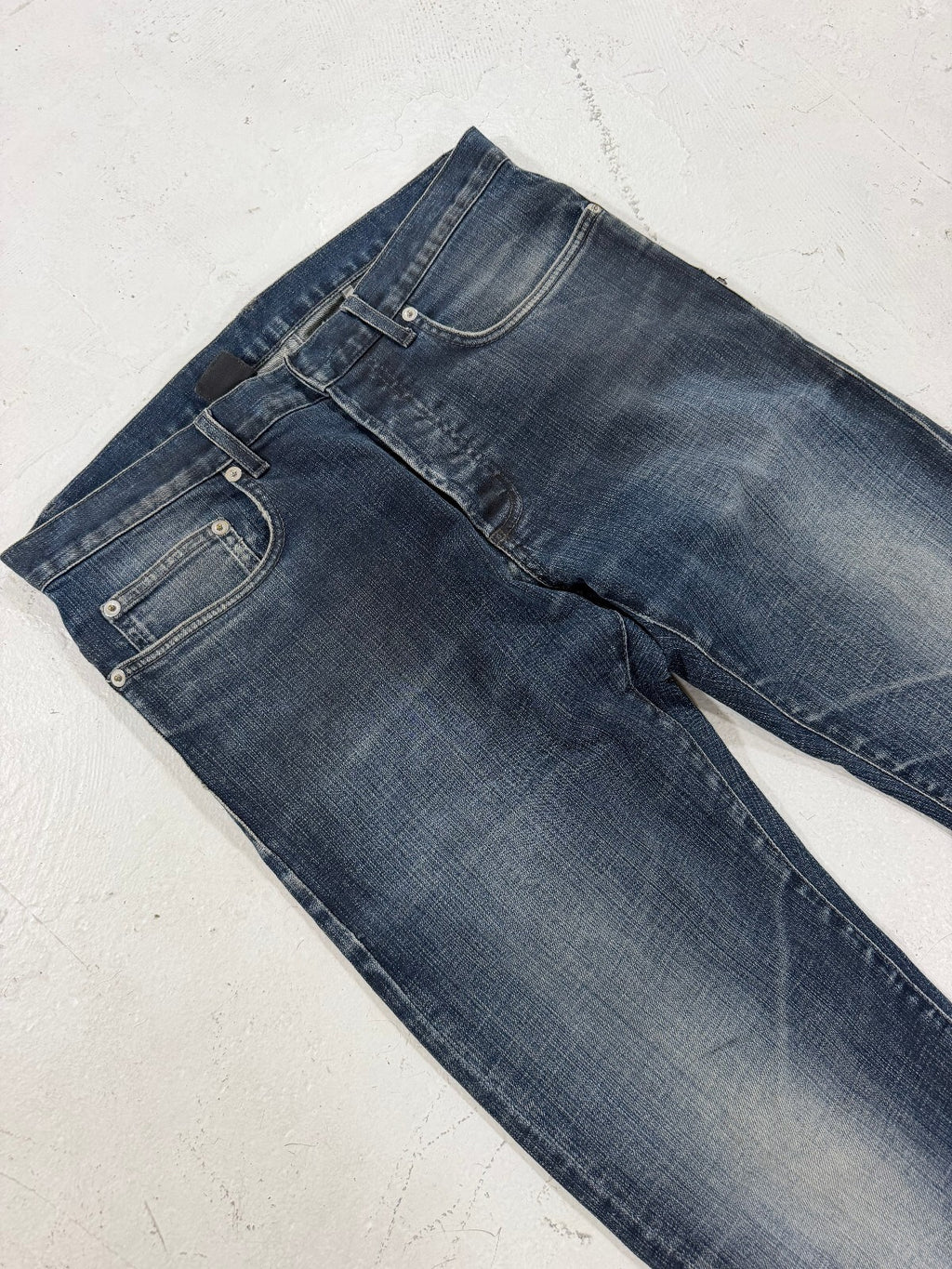 Dior Homme Washed Blue Denim