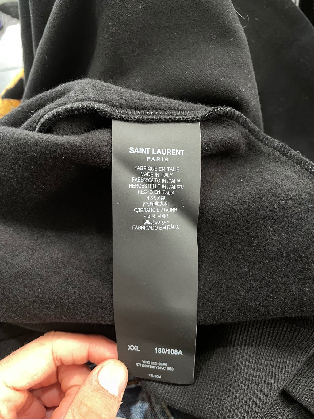 Saint Laurent Paris Cheeta Hoodie