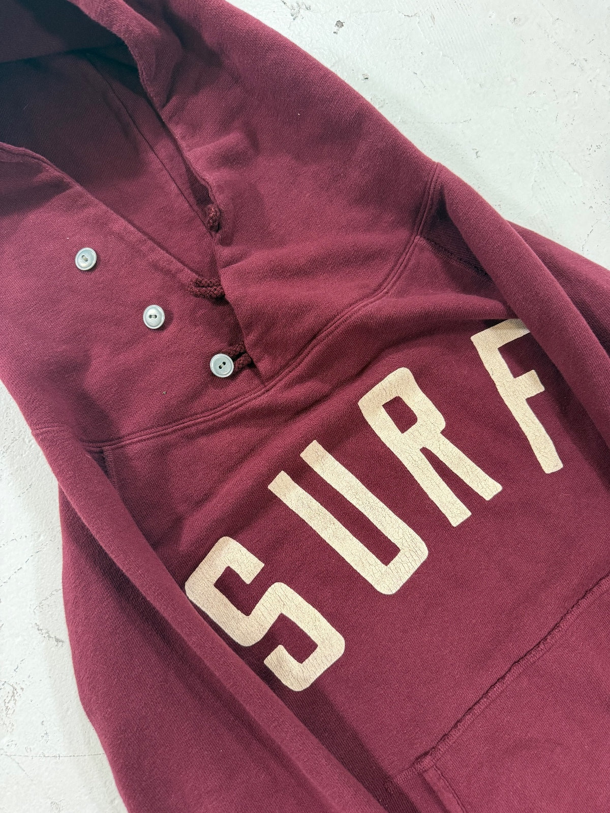Kapital Red "SURF" Hoodie