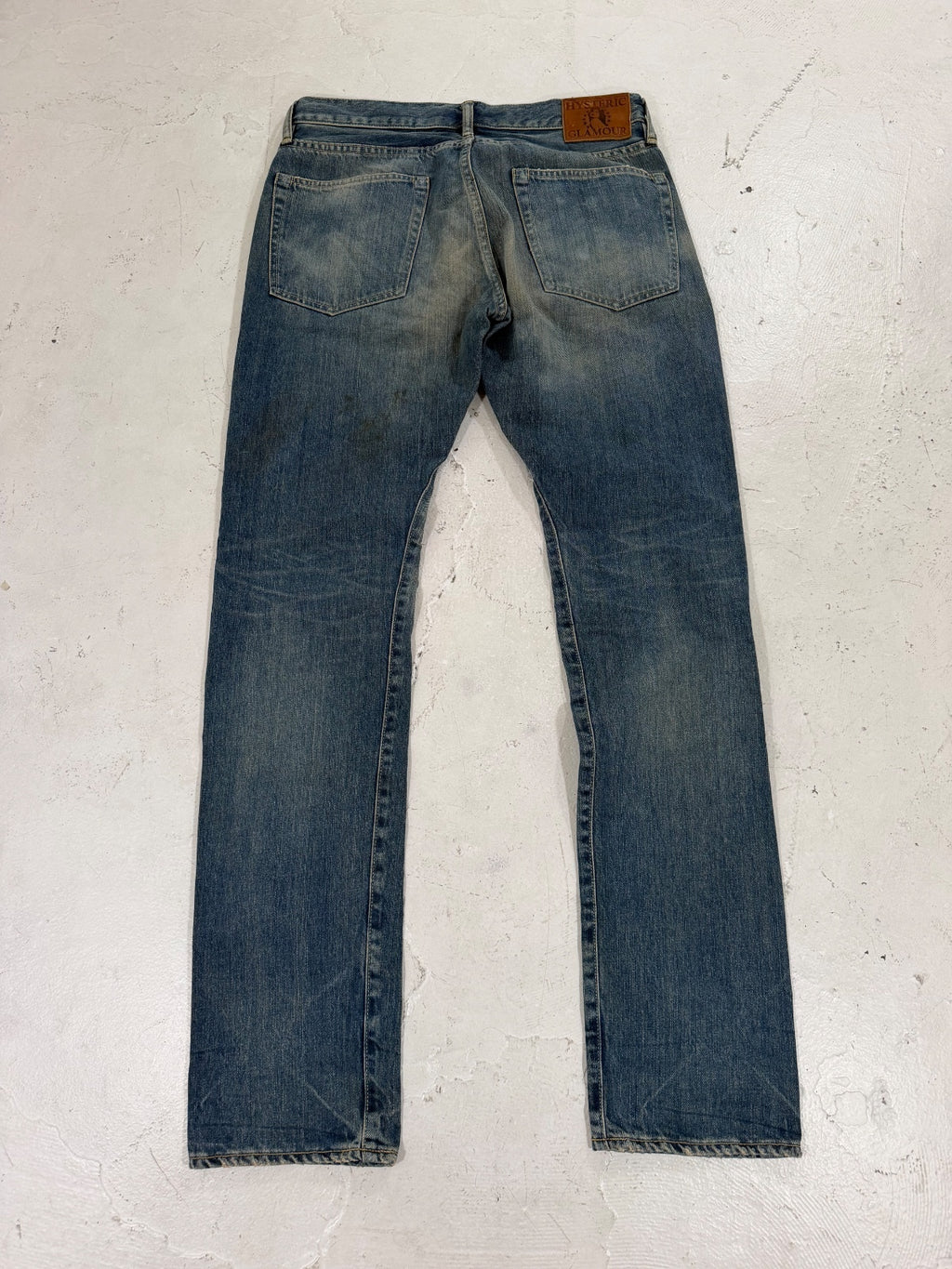 Hysteric Glamour Studded Patch Denim {{ color }} {{ brand }} {{ archive }} {{ season }} {{ year }} {{ hedi slimane }}