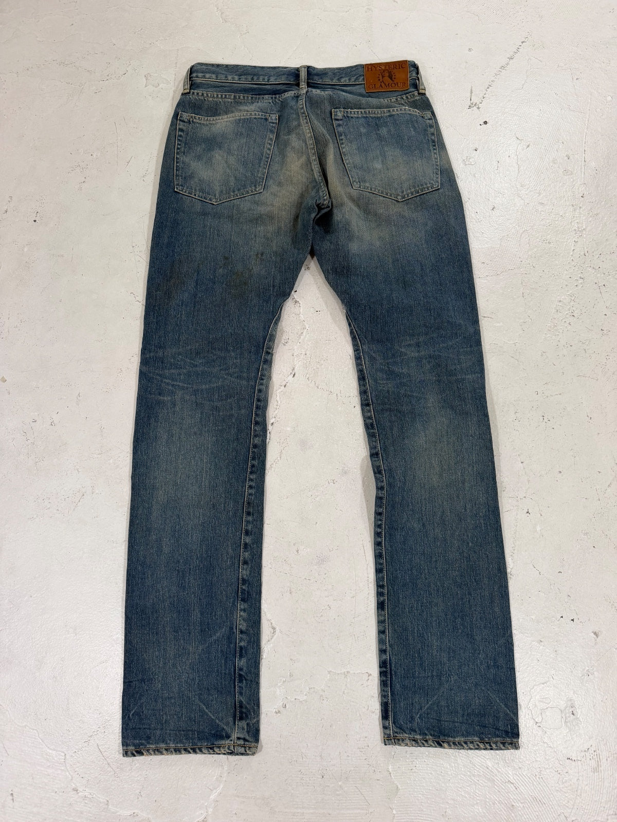 Hysteric Glamour Studded Patch Denim {{ color }} {{ brand }} {{ archive }} {{ season }} {{ year }} {{ hedi slimane }}
