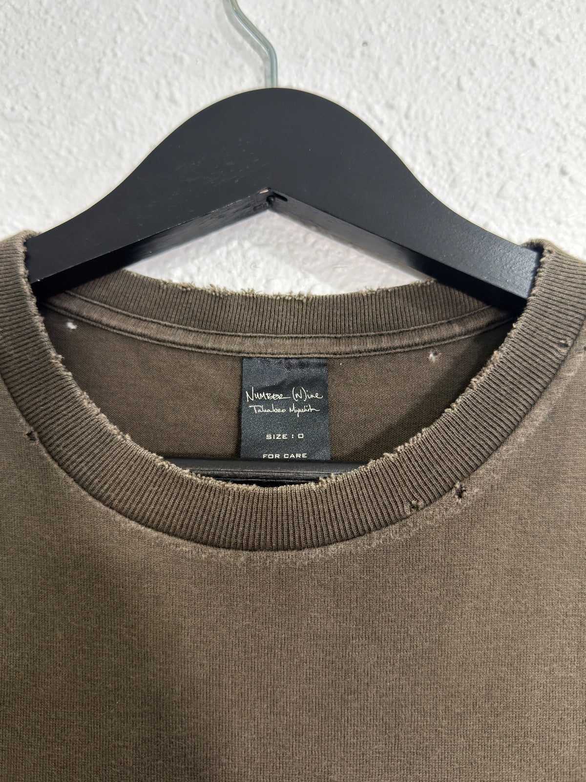 SS05 Number (N)ine broken heart tee {{ color }} {{ brand }} {{ archive }} {{ season }} {{ year }} {{ hedi slimane }}