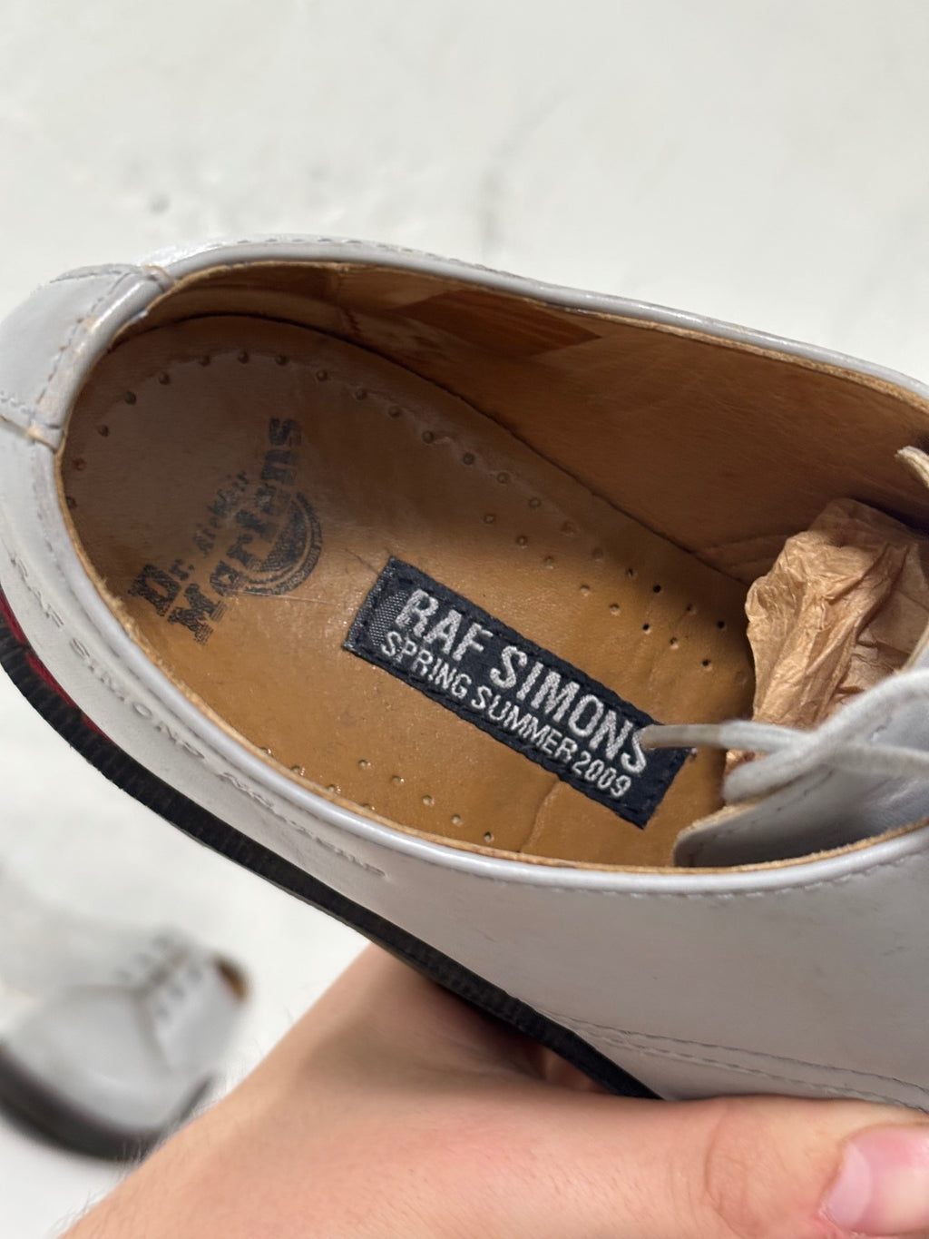 Raf simons Ss09 Dr Marten derbys {{ color }} {{ brand }} {{ archive }} {{ season }} {{ year }} {{ hedi slimane }}