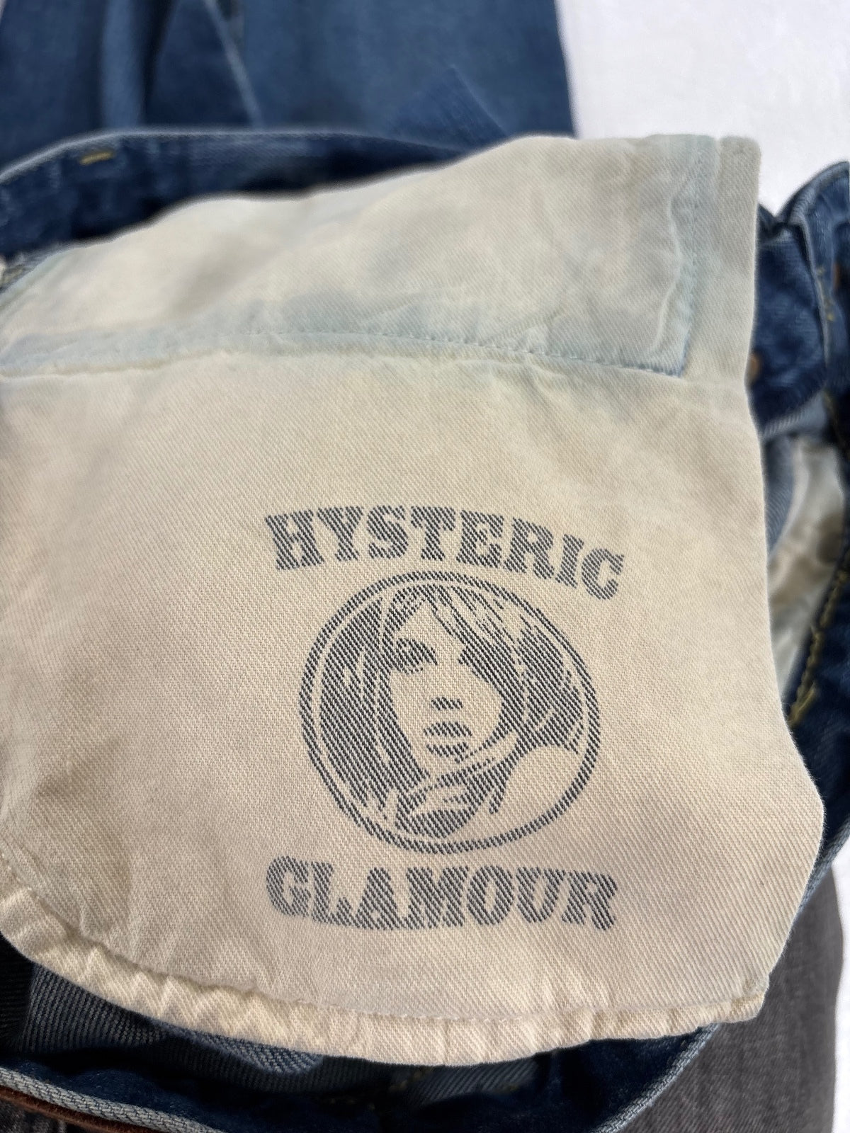 Hysteric Glamour Music Note Studded Denim {{ color }} {{ brand }} {{ archive }} {{ season }} {{ year }} {{ hedi slimane }}