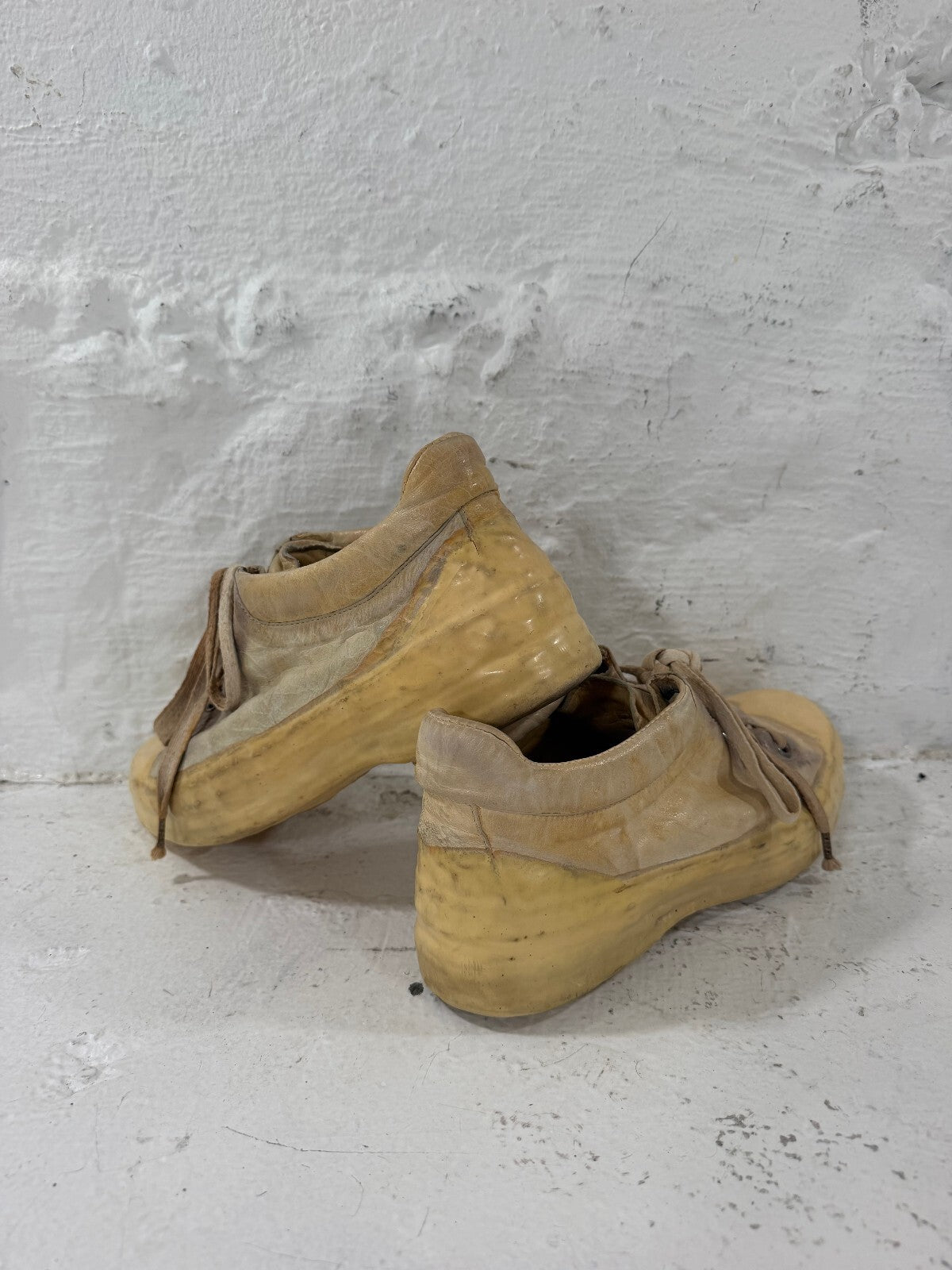 C.C.P. Kangaroo Leather Drip Sneakers