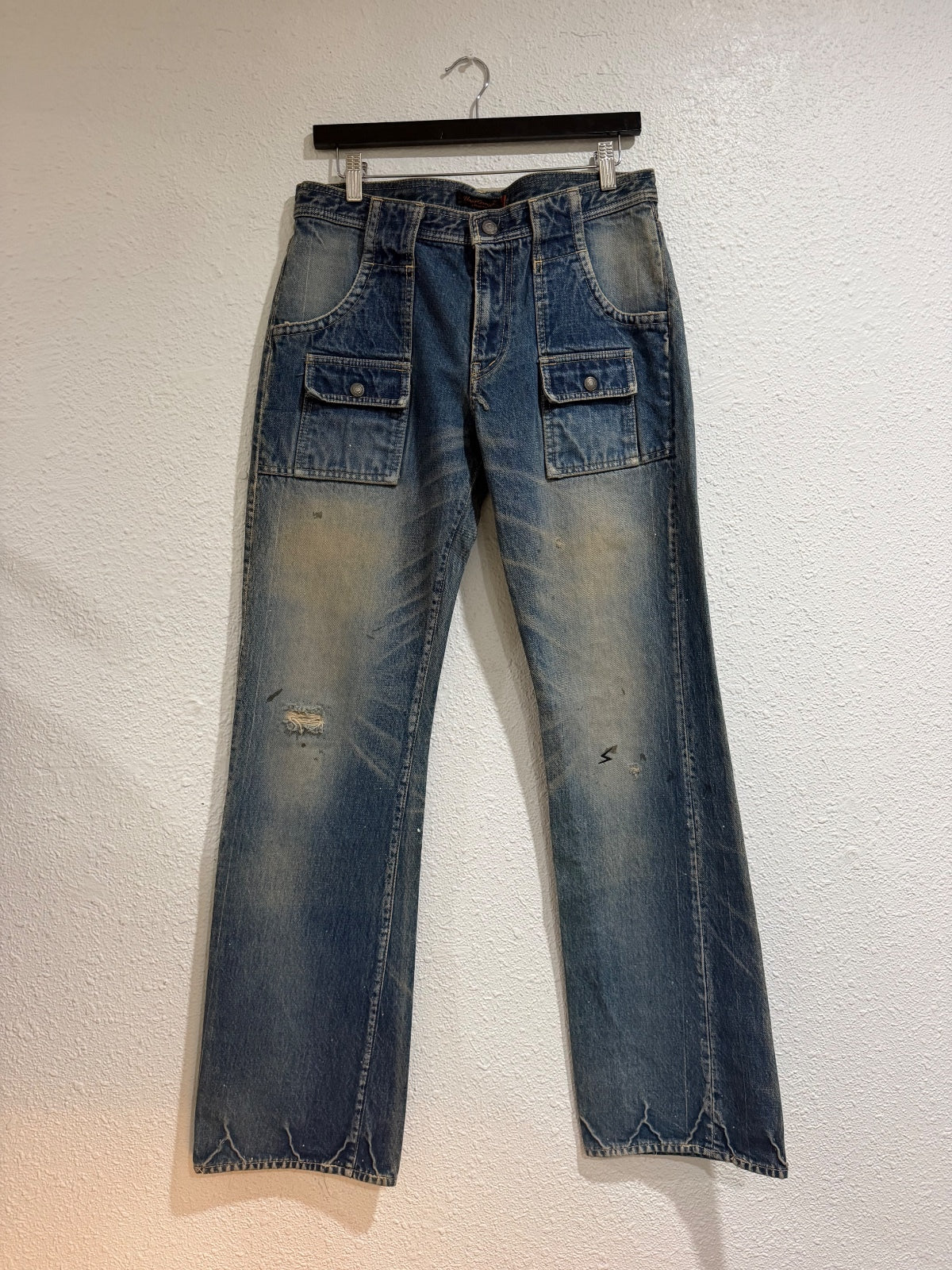 Undercover Klaus Cargo Denim {{ color }} {{ brand }} {{ archive }} {{ season }} {{ year }} {{ hedi slimane }}