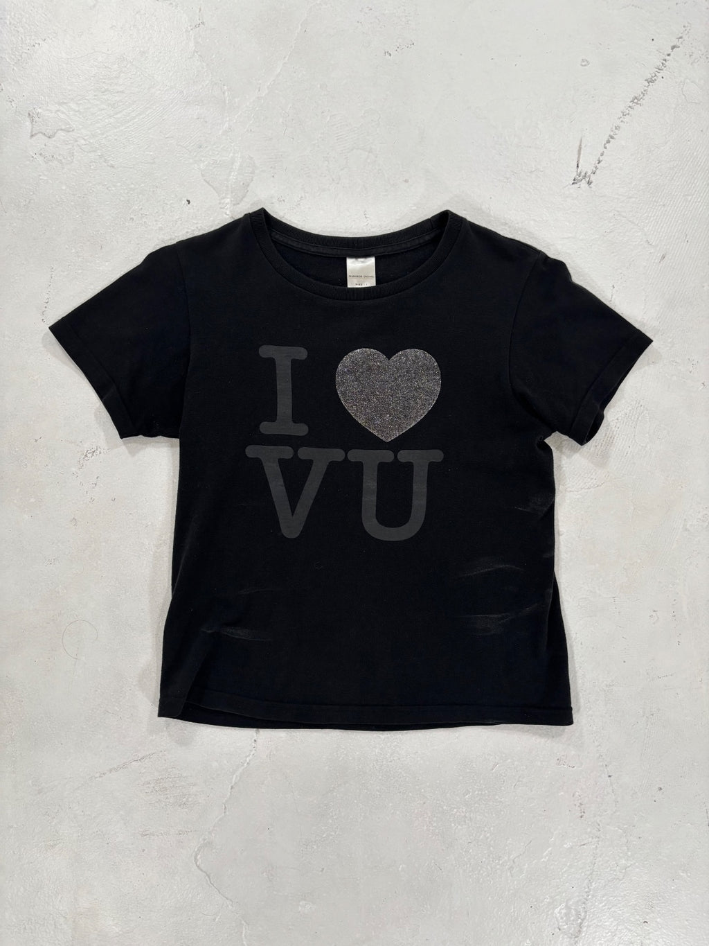 Number (N)ine "I Love V U" Tee {{ color }} {{ brand }} {{ archive }} {{ season }} {{ year }} {{ hedi slimane }}