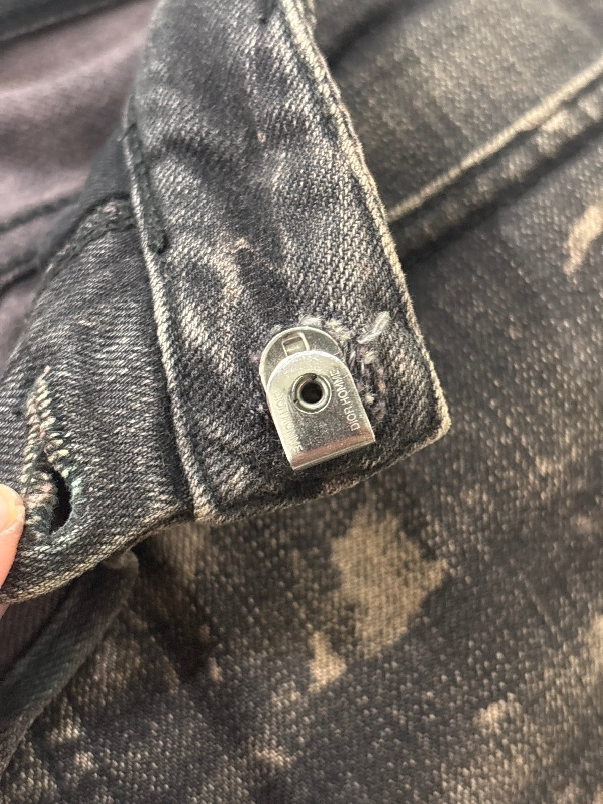 Dior Homme Bleach KVA Denim